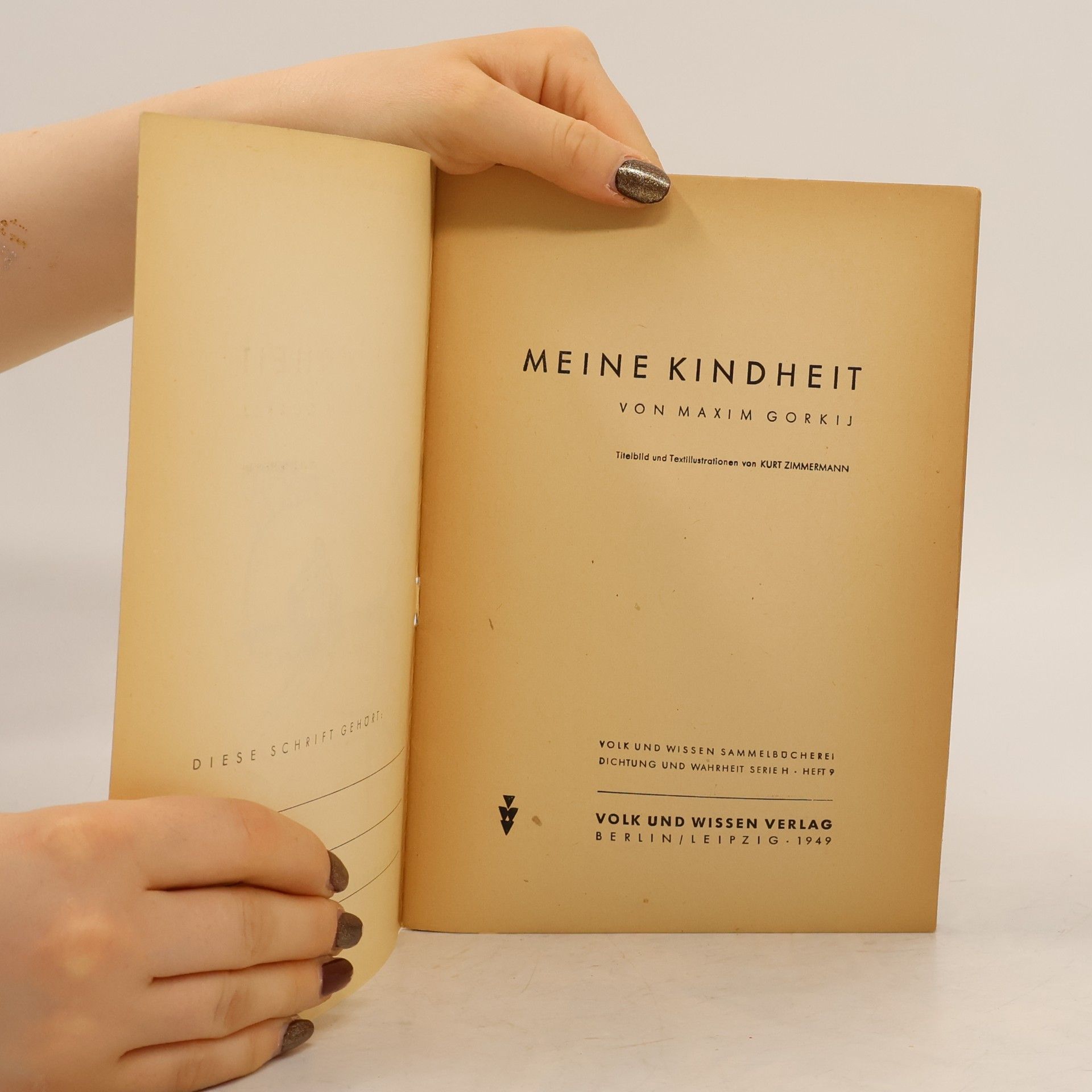 Maxim Gorkij Meine Kindheit