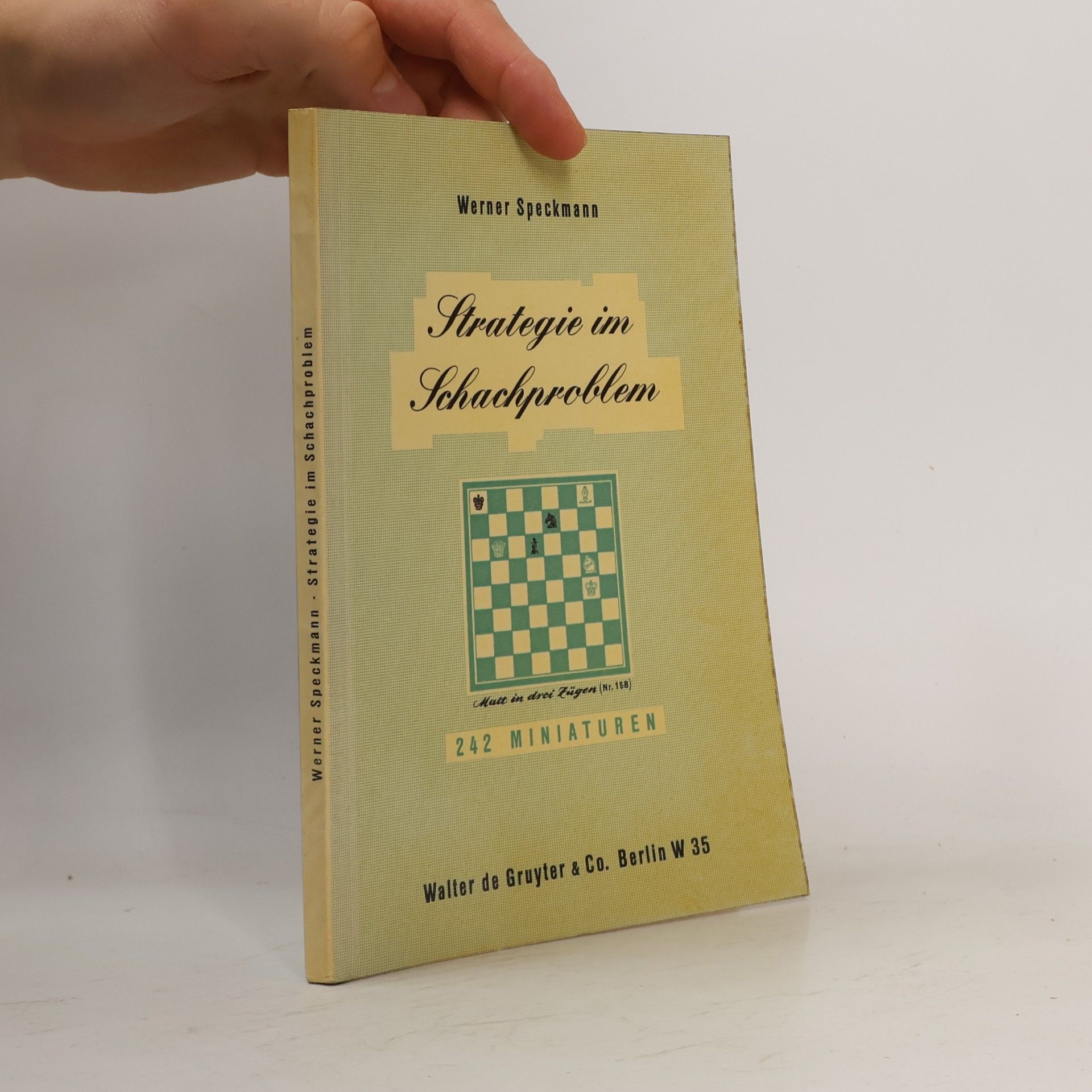 Werner Speckmann Strategie im Schachproblem