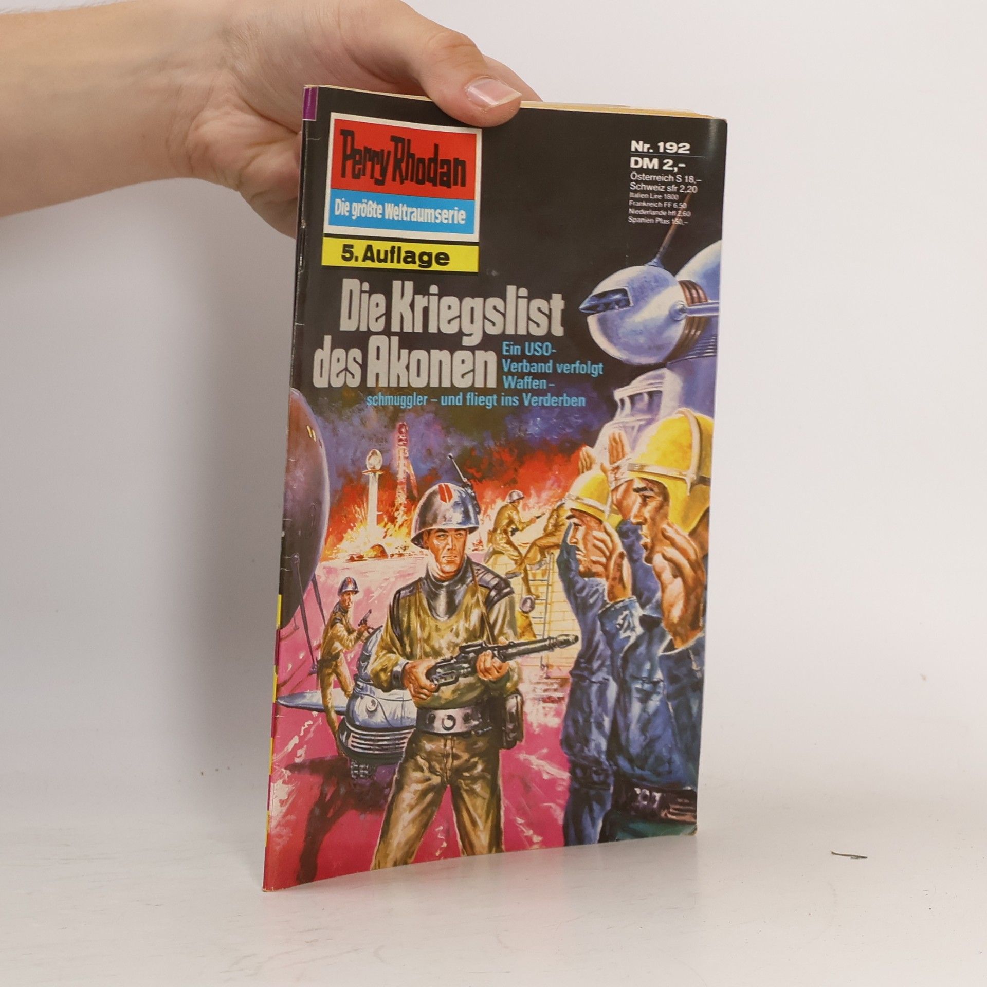 William Voltz Perry Rhodan 192: Die Kriegslist des Akonen
