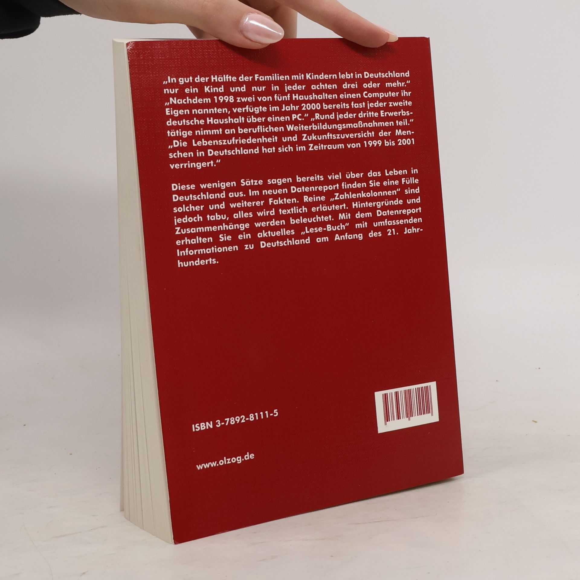 Statistisches Bundesamt Datenreport IX. Zahlen und Fakten über die Bundesrepublik Deutschland 2002.