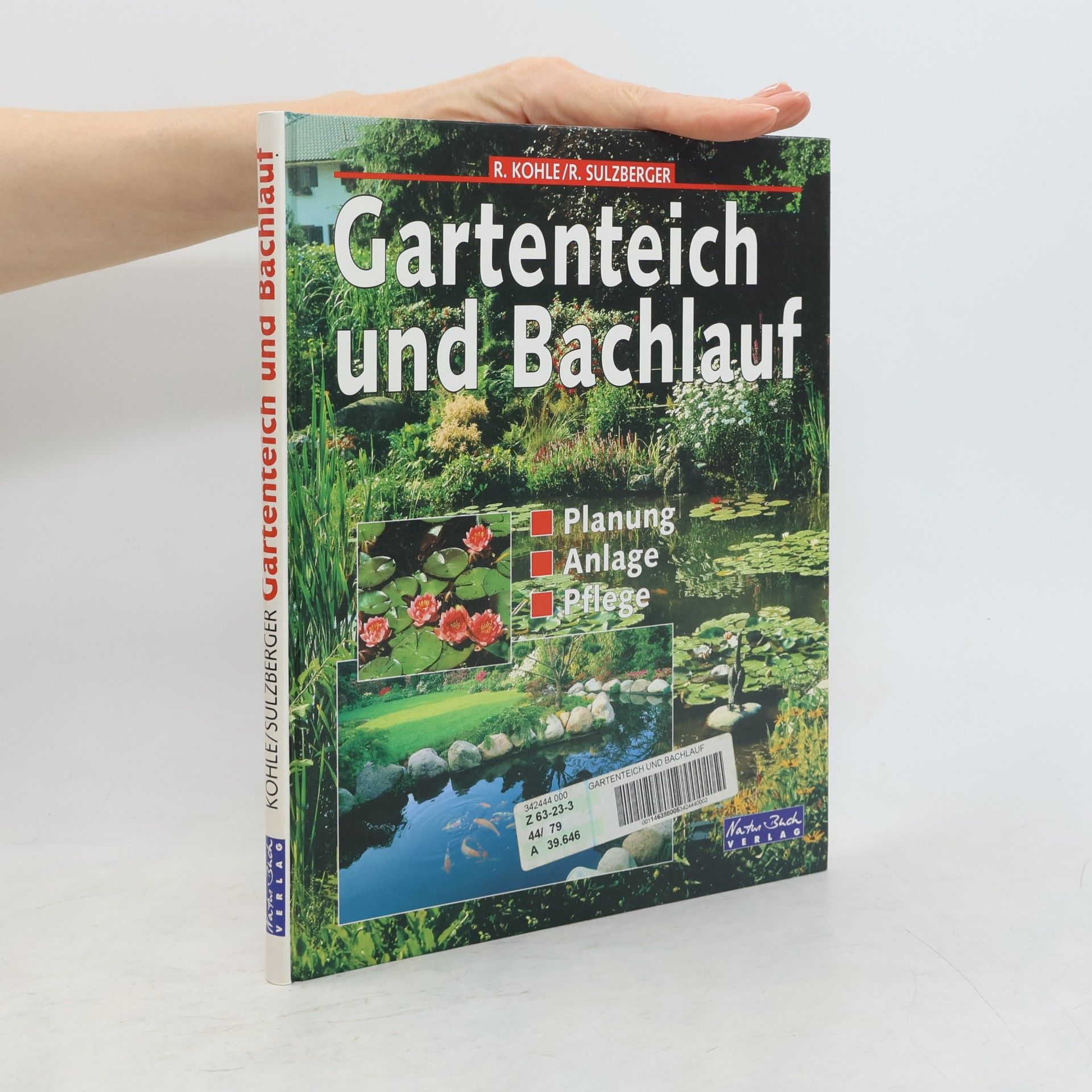 Ruth Kohle Gartenteich und Bachlauf