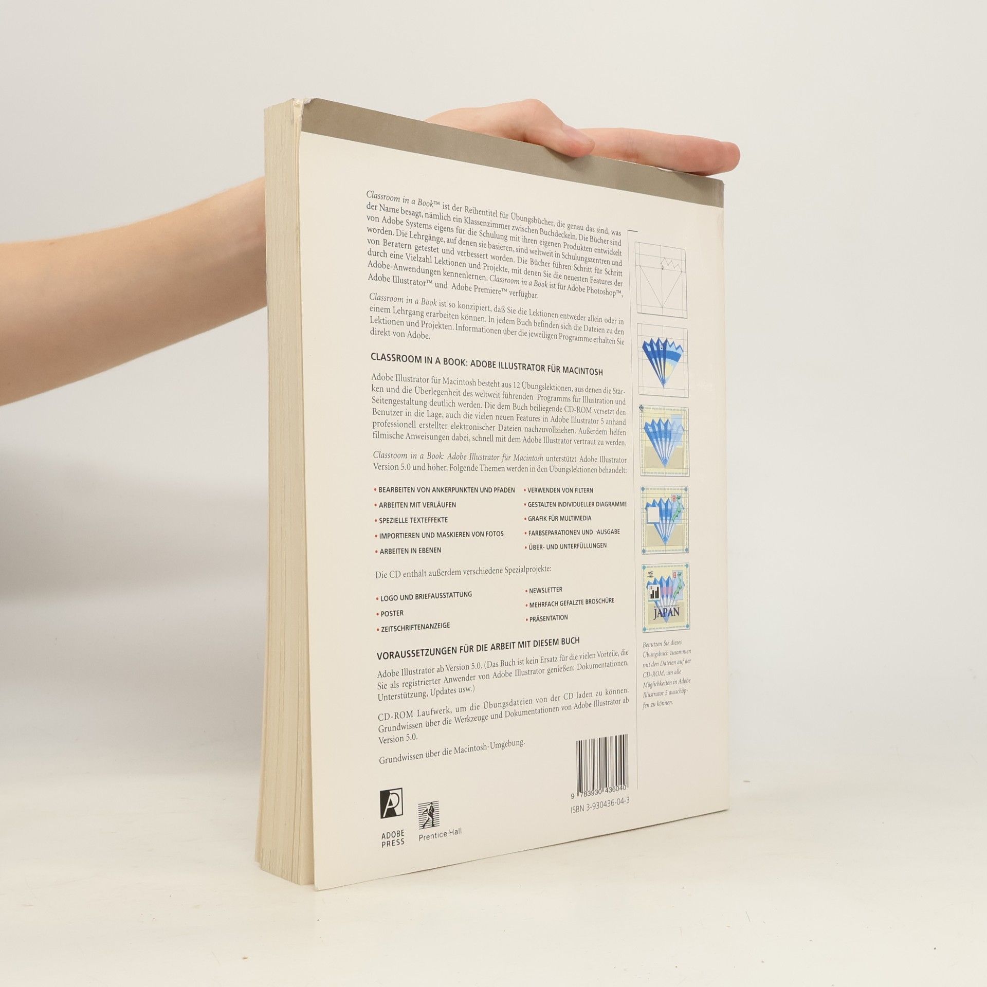 Mitarbeitern der Adobe Systems Incorporated Classroom In A Book: Adobe Illustrator für Macintosh: Das offizielle Übungsbuch für Adobe Illustrator 5