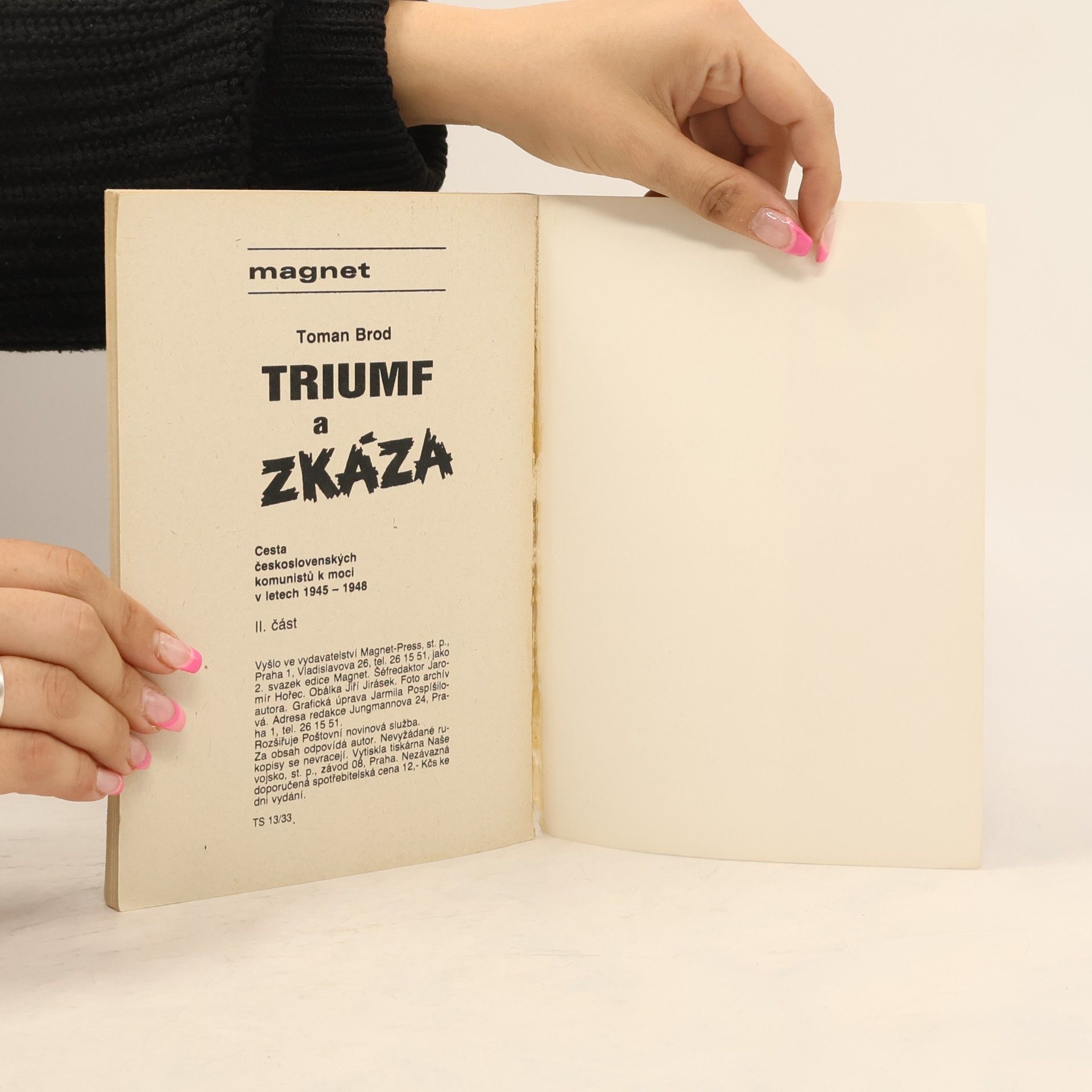 Toman Brod Triumf a zkáza II. část