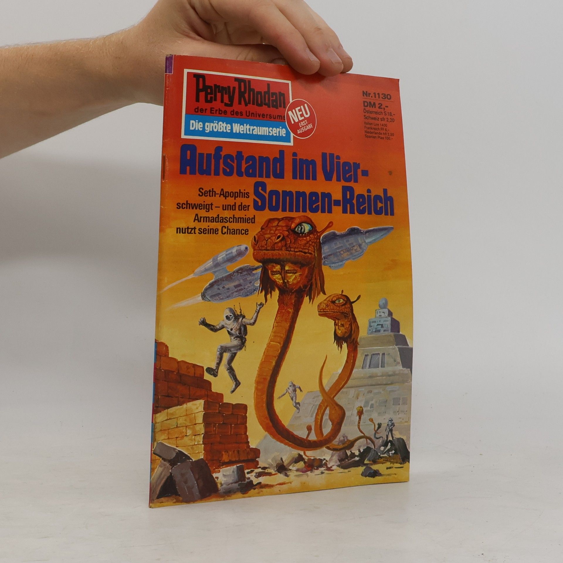 Autorenkollektiv Perry Rhodan 1130: Aufstand im Vier-Sonnen-Reich