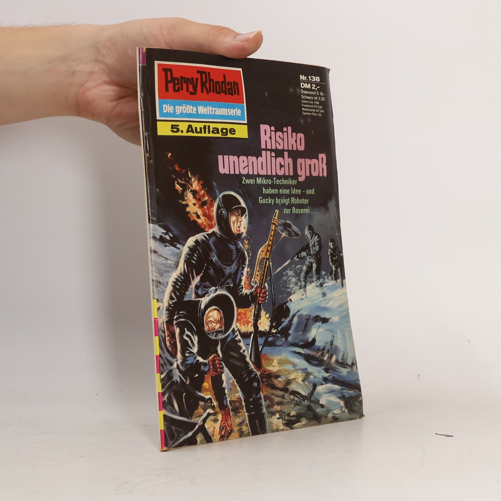 Autorenkollektiv Perry Rhodan 138: Risiko unendlich groß