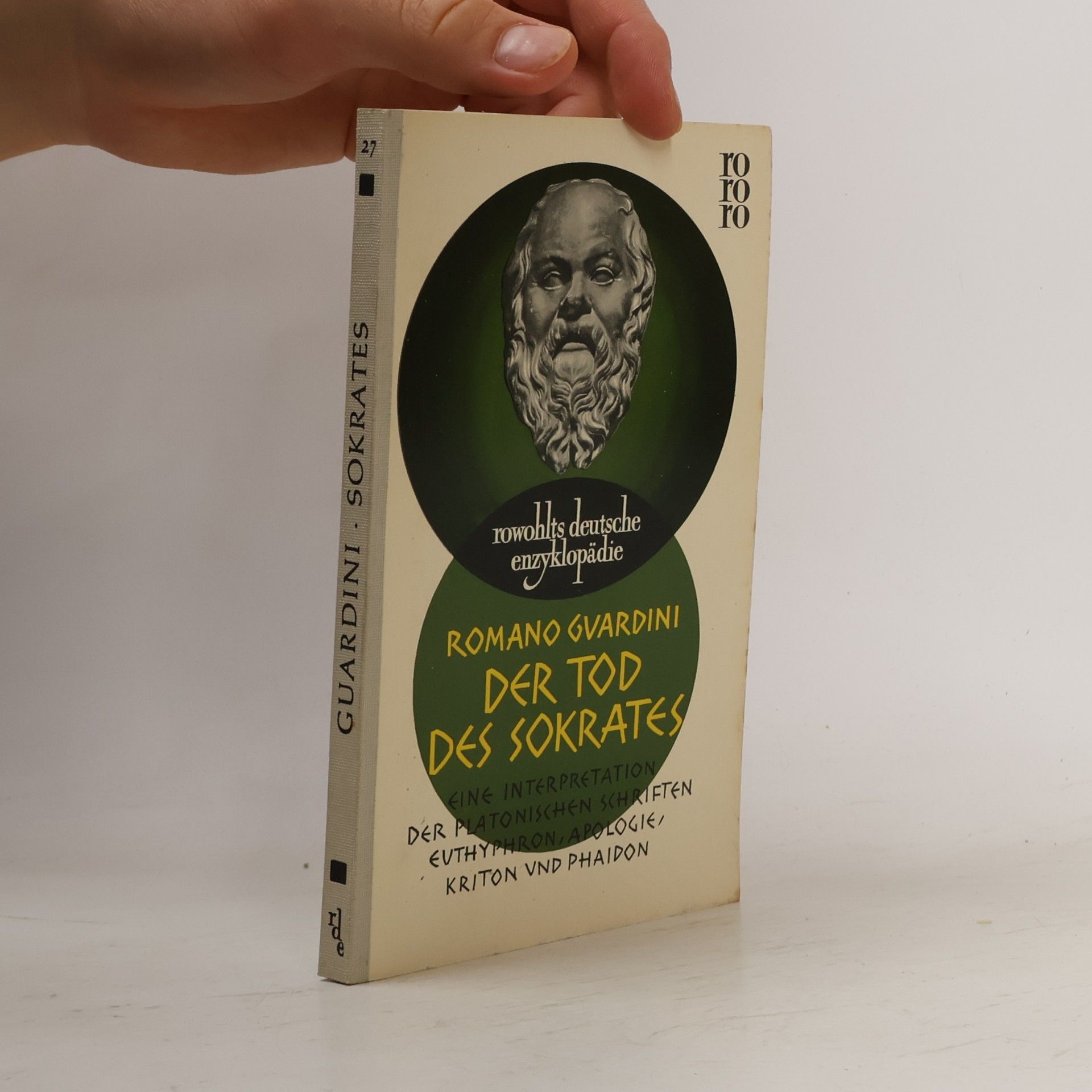 Romano Guardini Der Tod des Sokrates