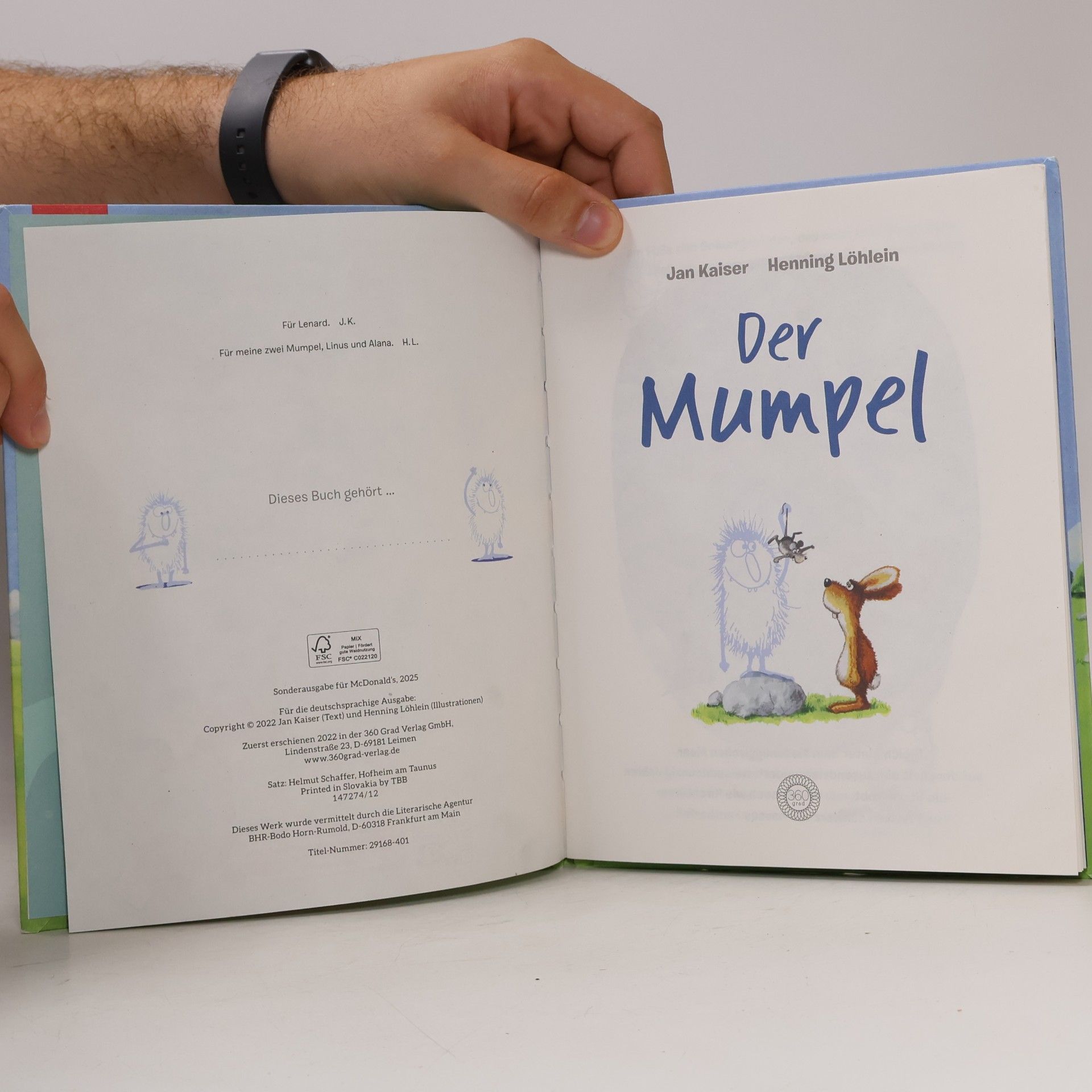 Jan Kaiser Happy Meal. Der Mumpel