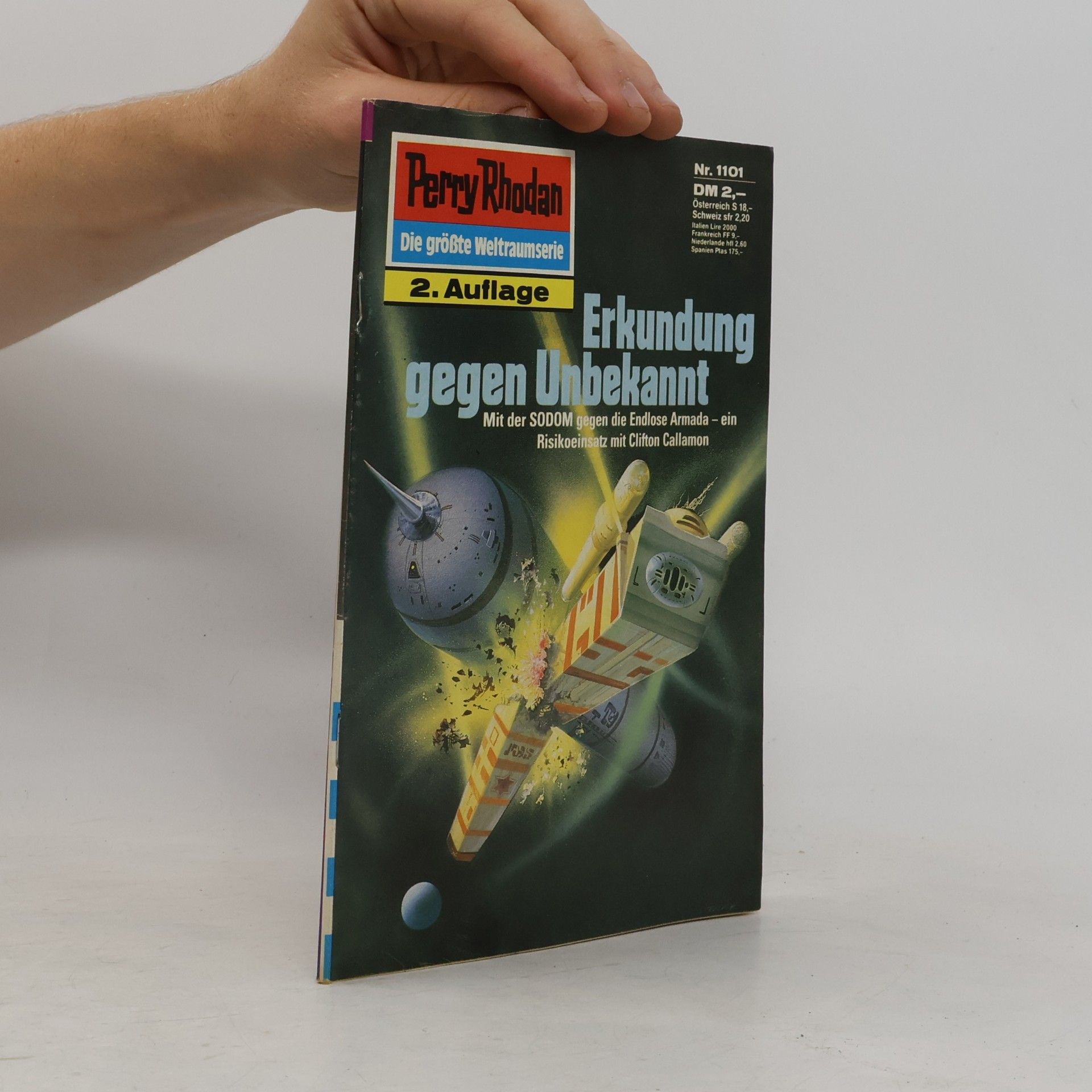 K. H. Scheer Perry Rhodan 1101: Erkundung gegen Unbekannt