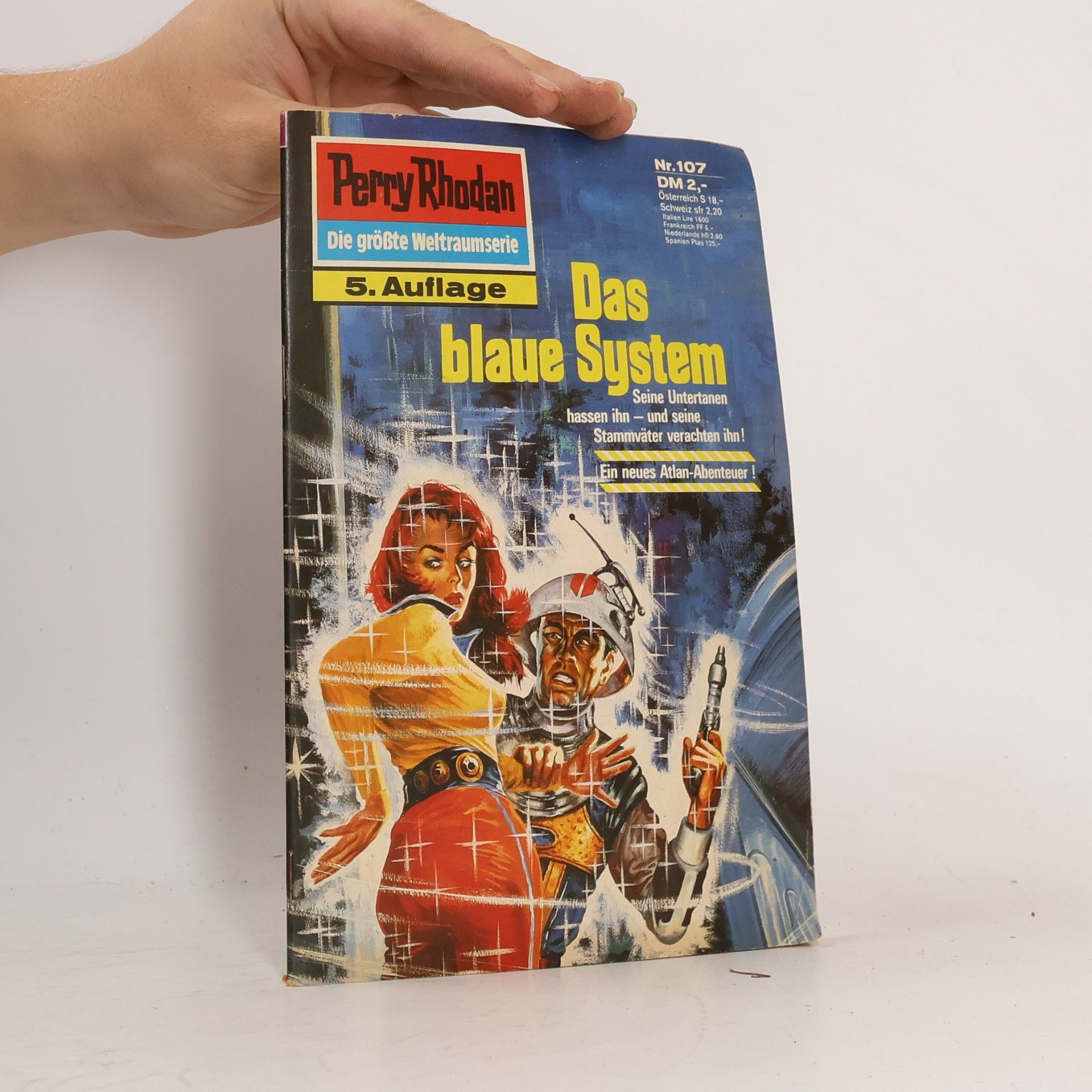 K. H. Scheer Perry Rhodan 107: Das blaue System