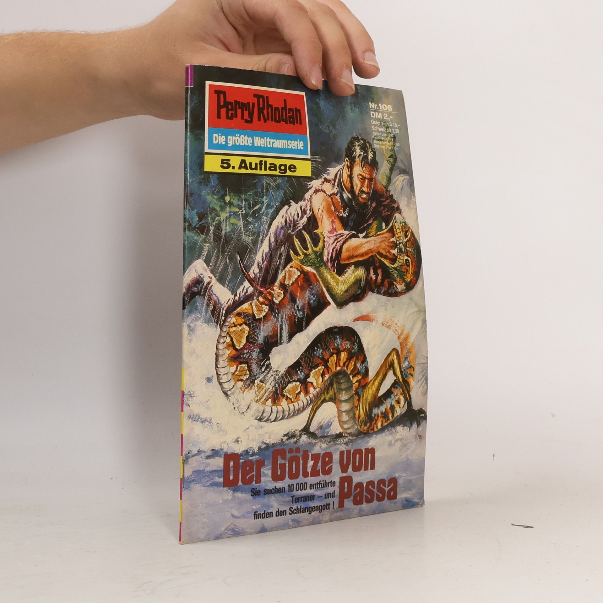Kurt Mahr Perry Rhodan 106: Der Götze von Passa