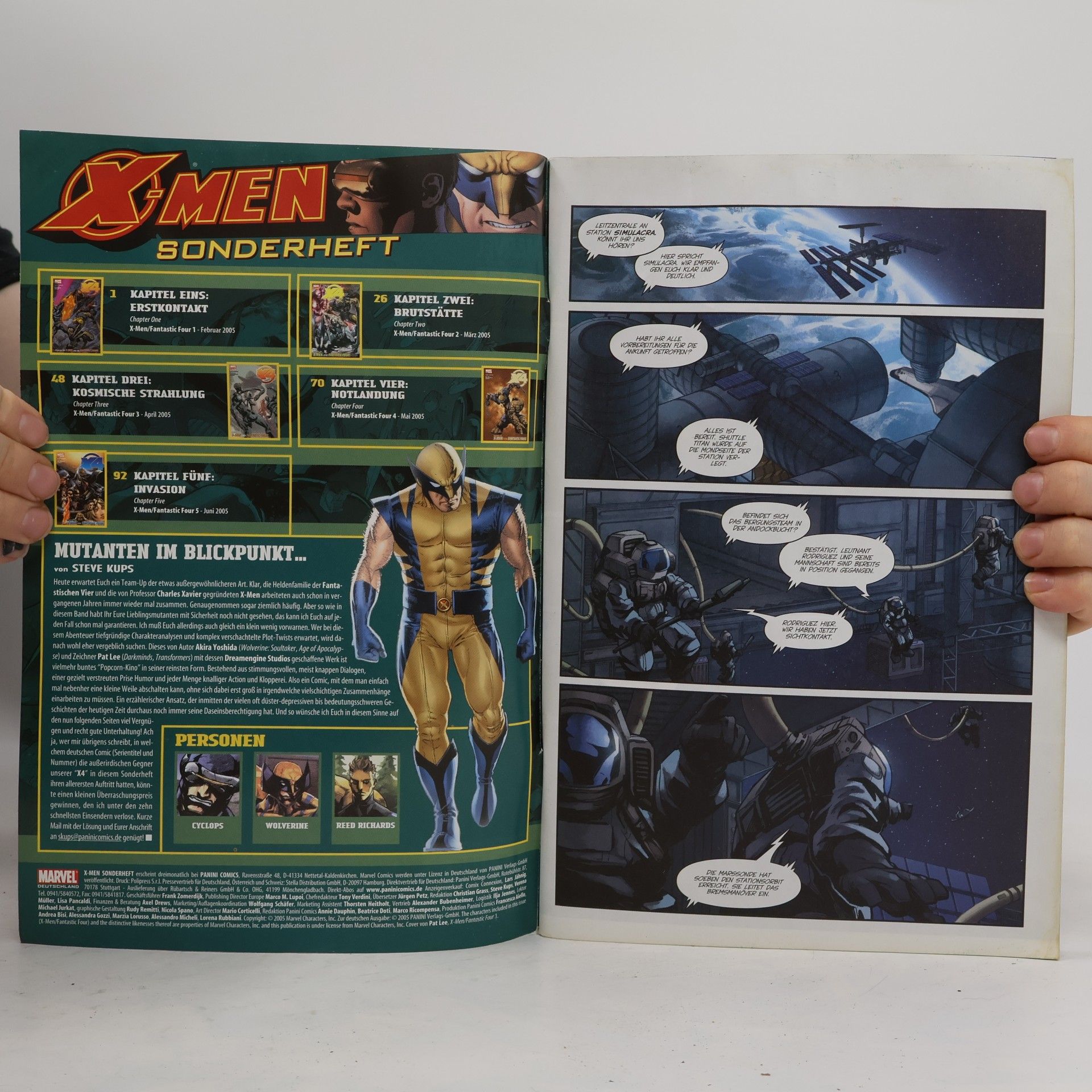 Pat Lee X-men sonderheft 1.