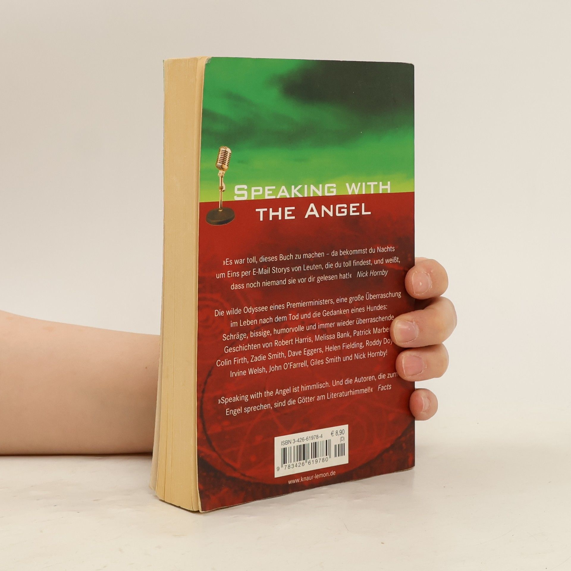 Nick Hornby Speaking with the Angel