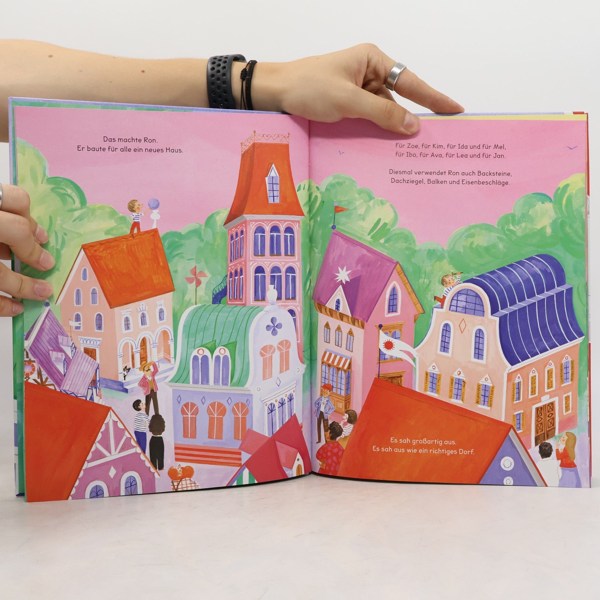 Maja P. Kastelig Ron baut eine Stadt