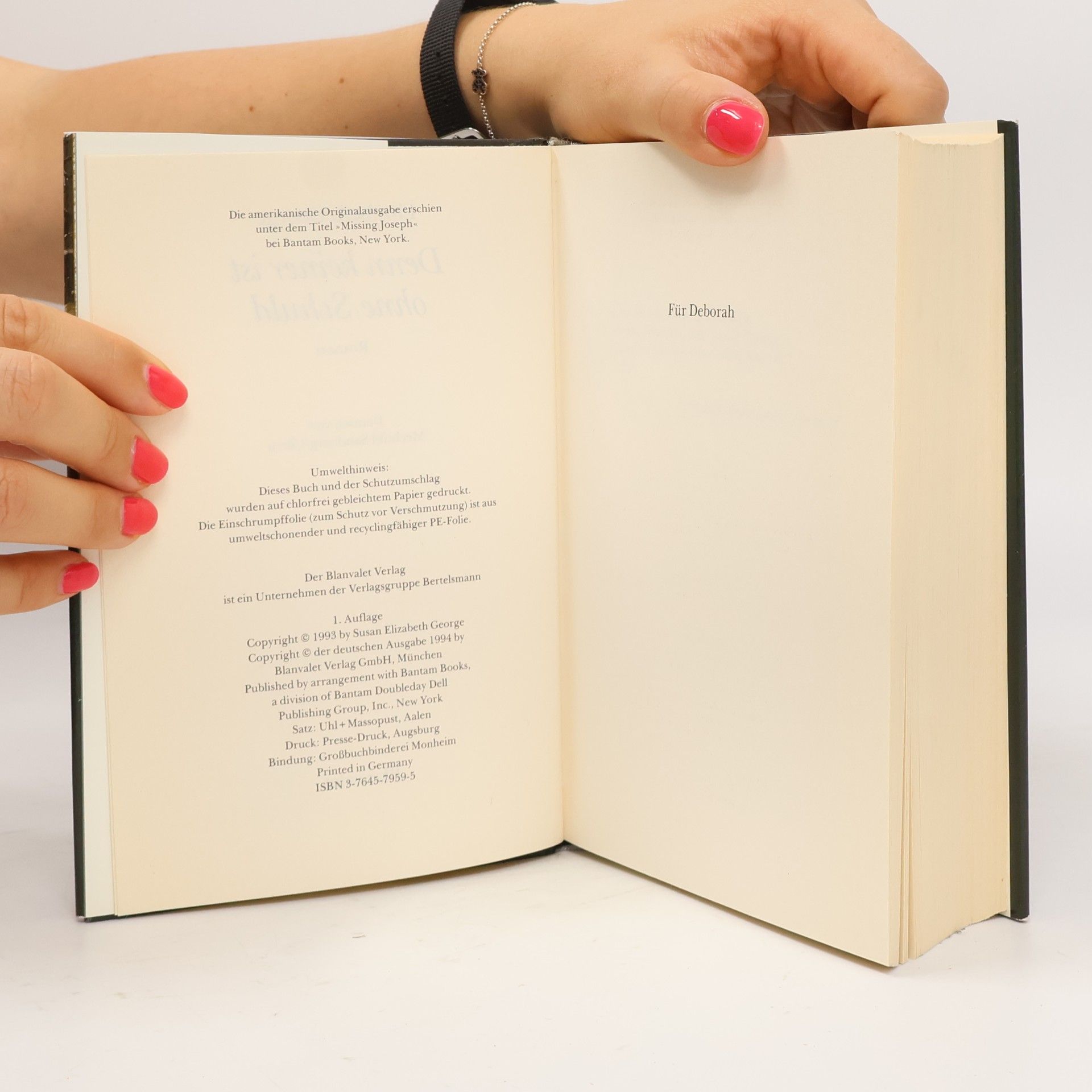 Elizabeth George Denn keiner ist ohne Schuld