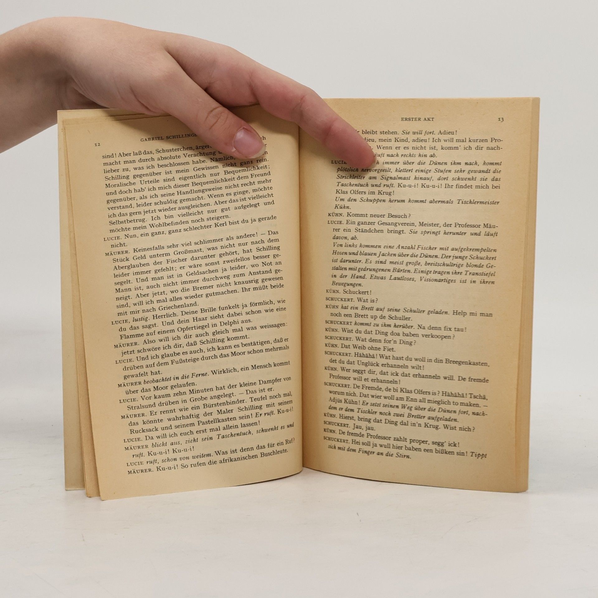 Gerhart Hauptmann Gabriel Schillings Flucht