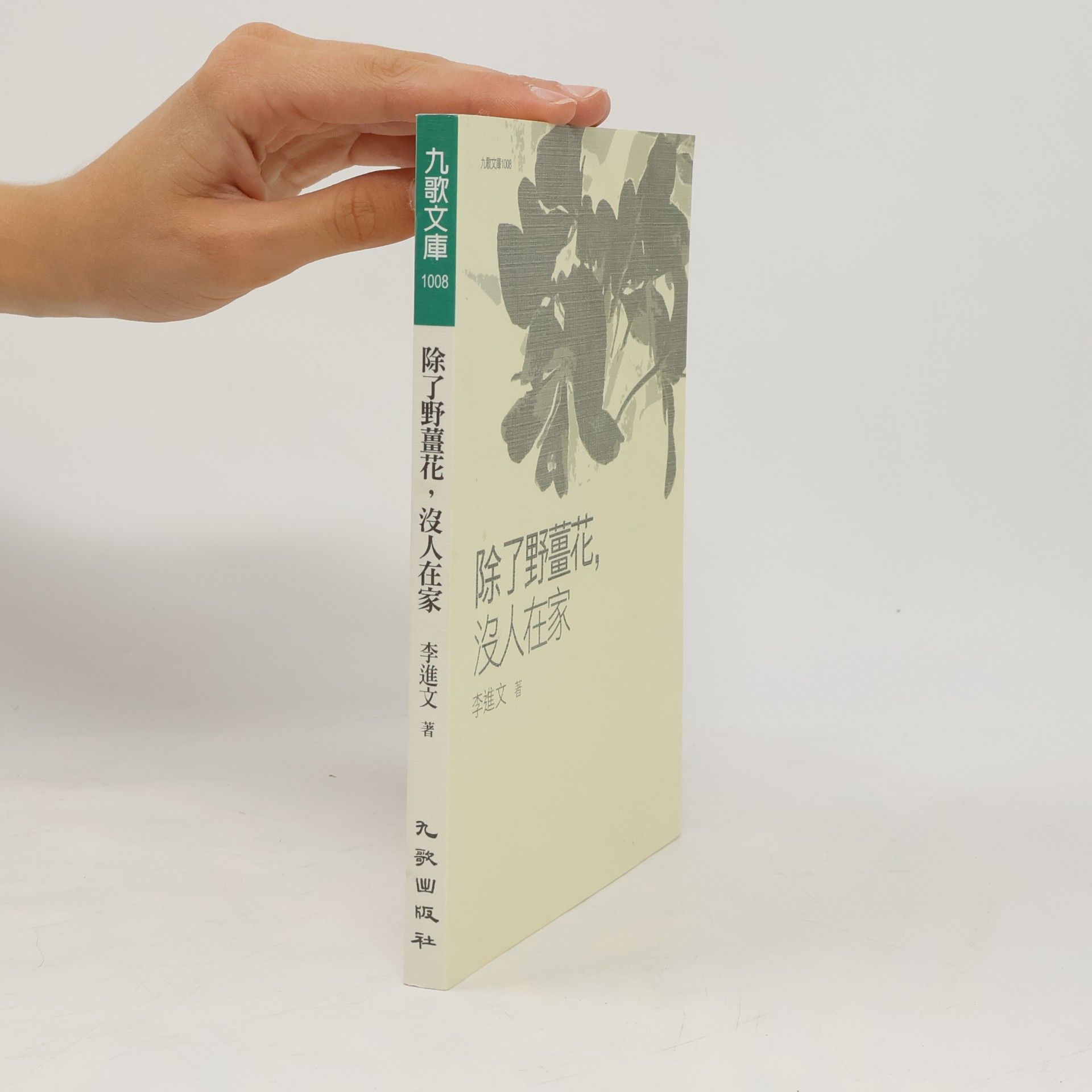 李進文 除了野薑花, 沒人在家