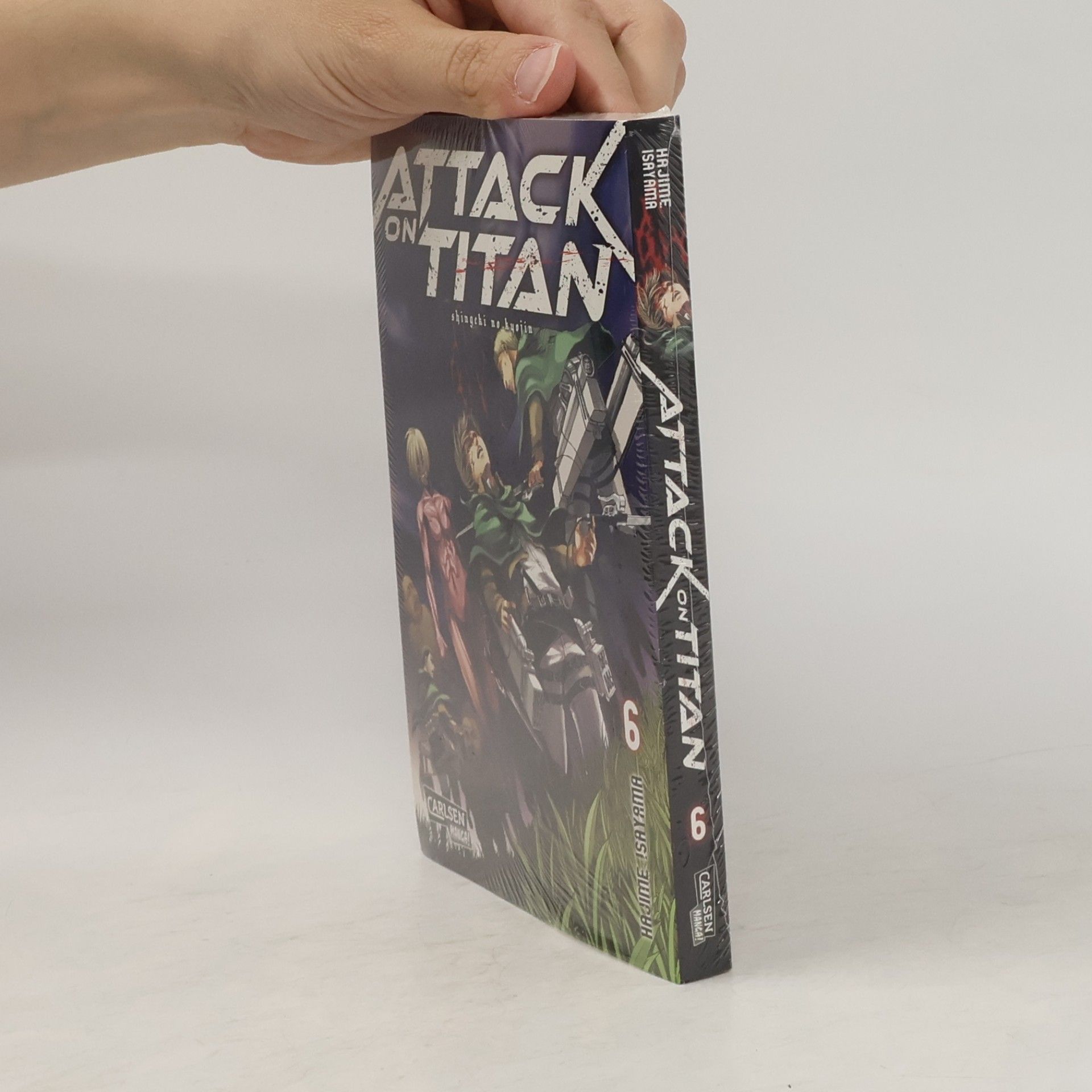 Hajime Isayama Attack on Titan 6