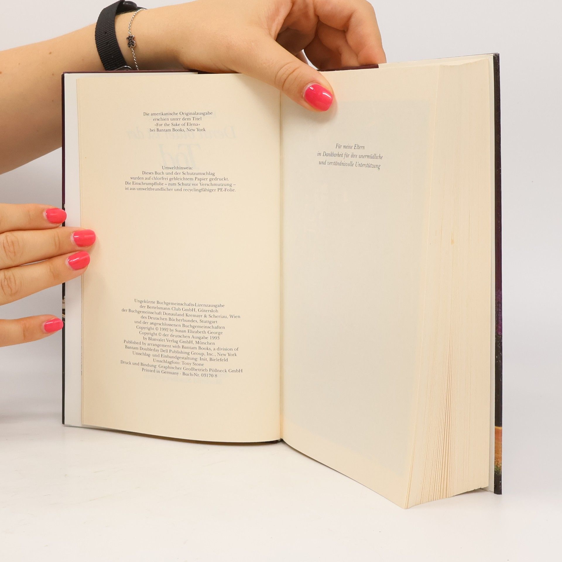 Elizabeth George Denn bitter ist der Tod