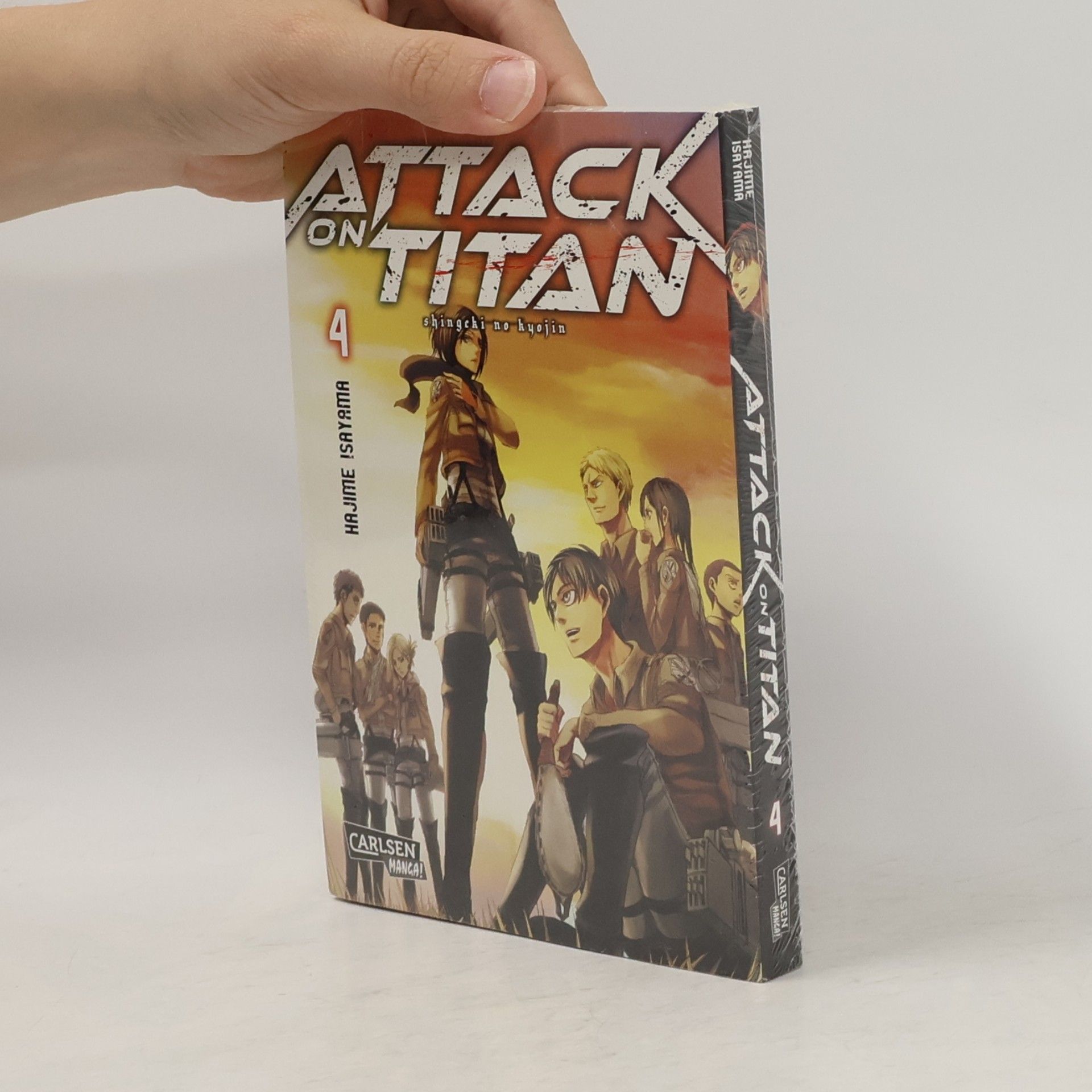 Hajime Isayama Attack on Titan 4