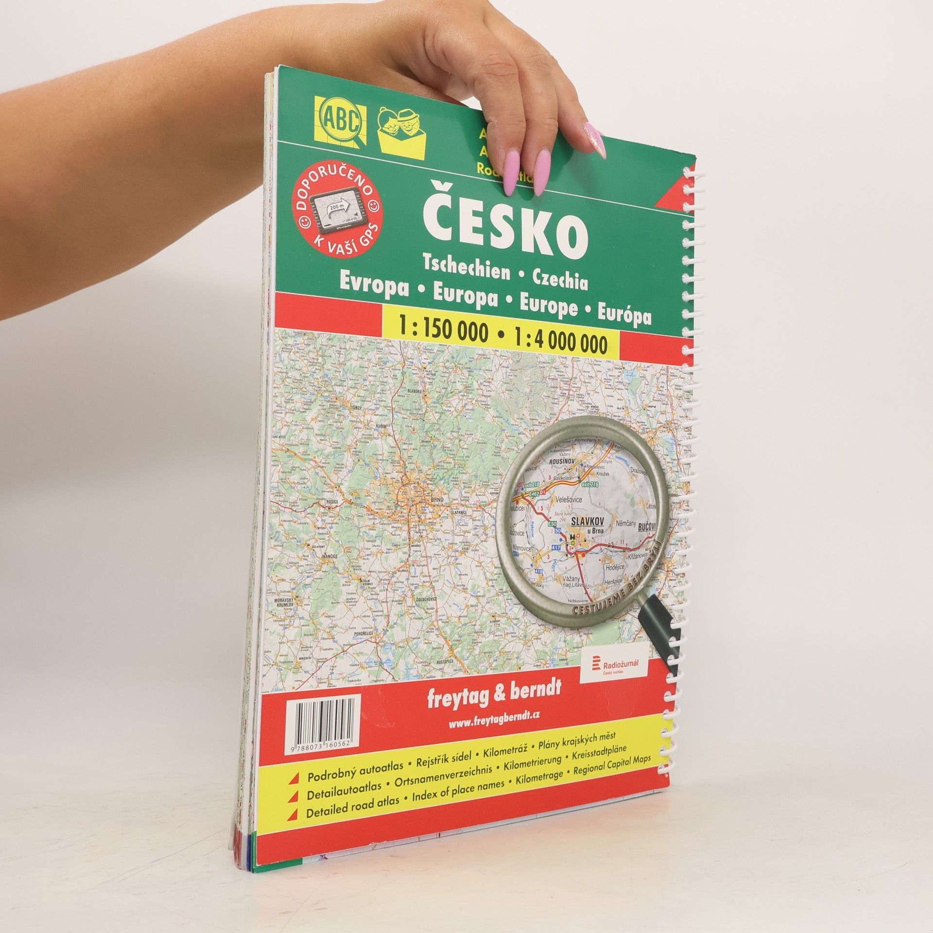 Autorenkollektiv Autoatlas Česko 1:150 000