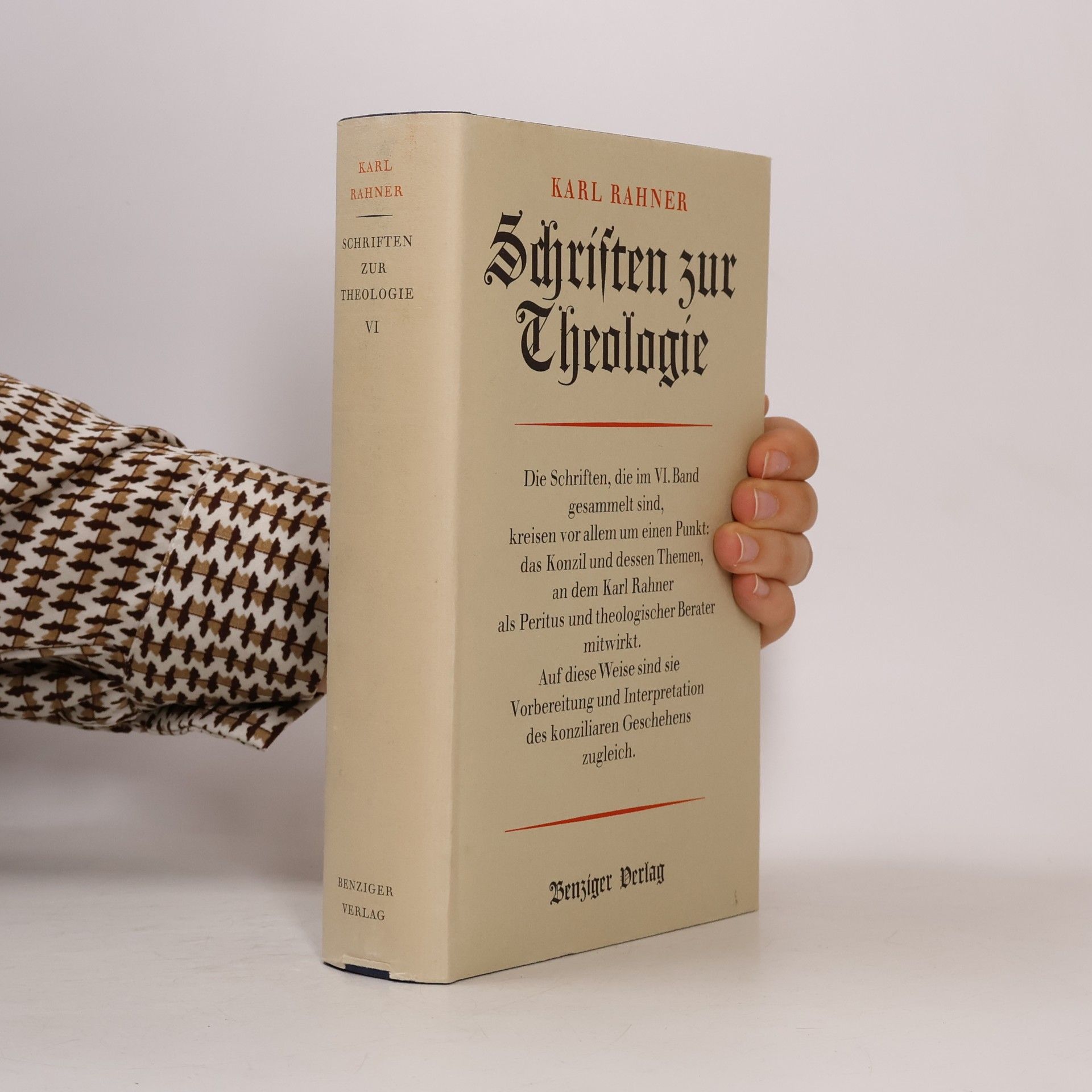 Karl Rahner Schriften zur Theologie VI