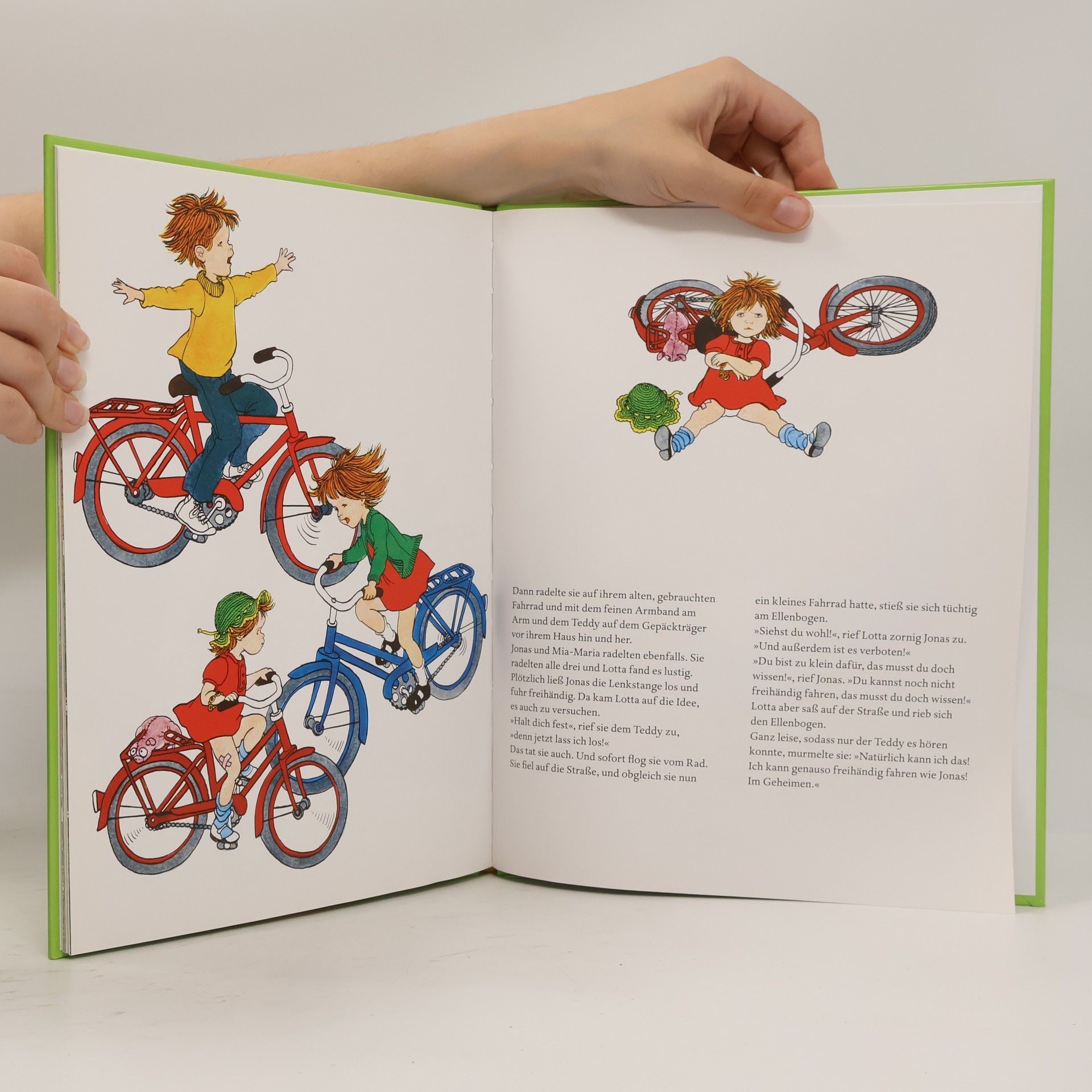 Astrid Lindgren Na klar, Lotta kann Rad fahren