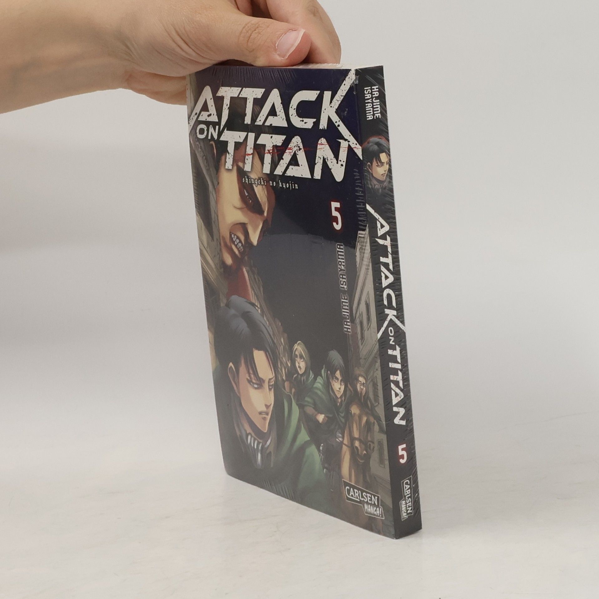 Hajime Isayama Attack on Titan 5