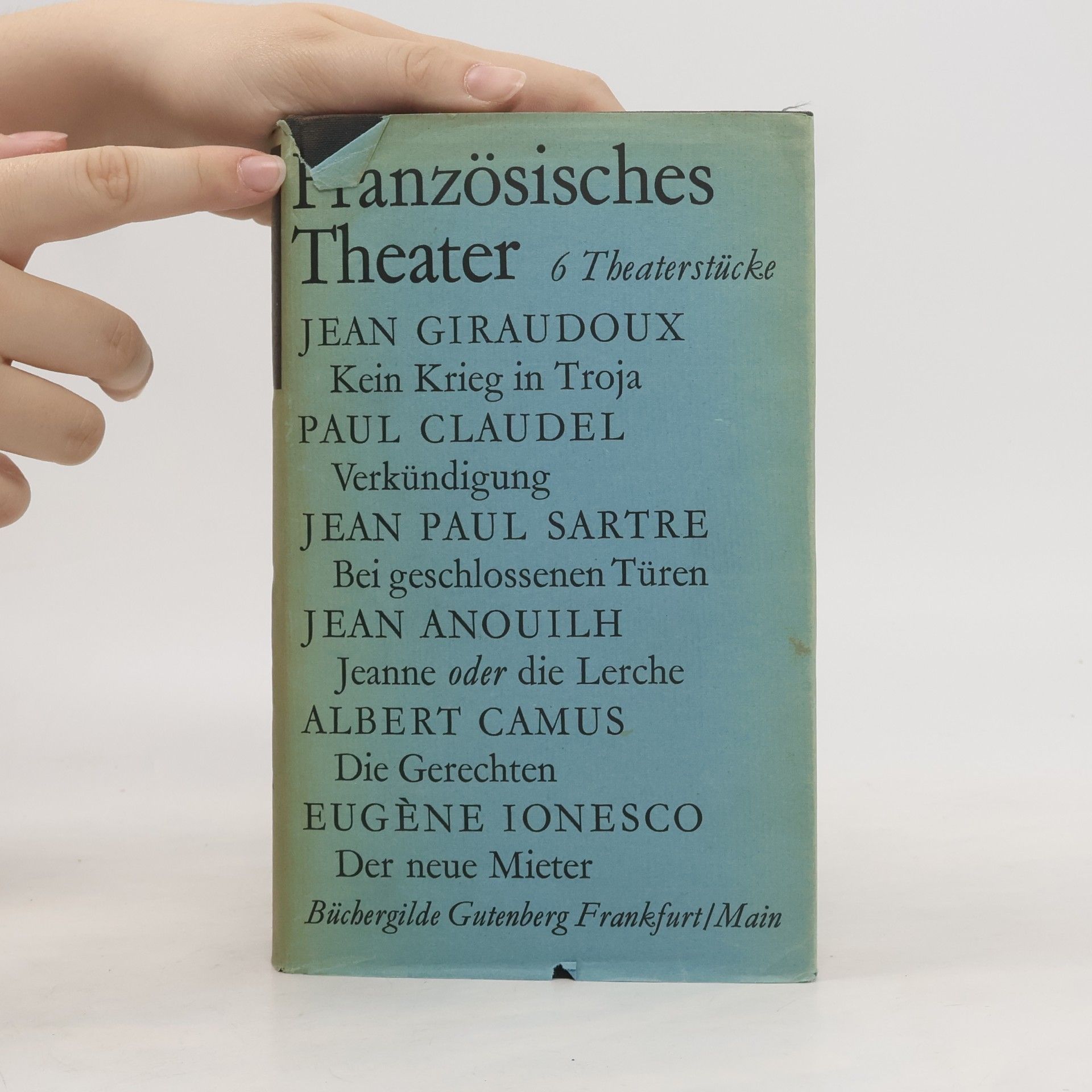 Jean Giraudoux Französisches Theater