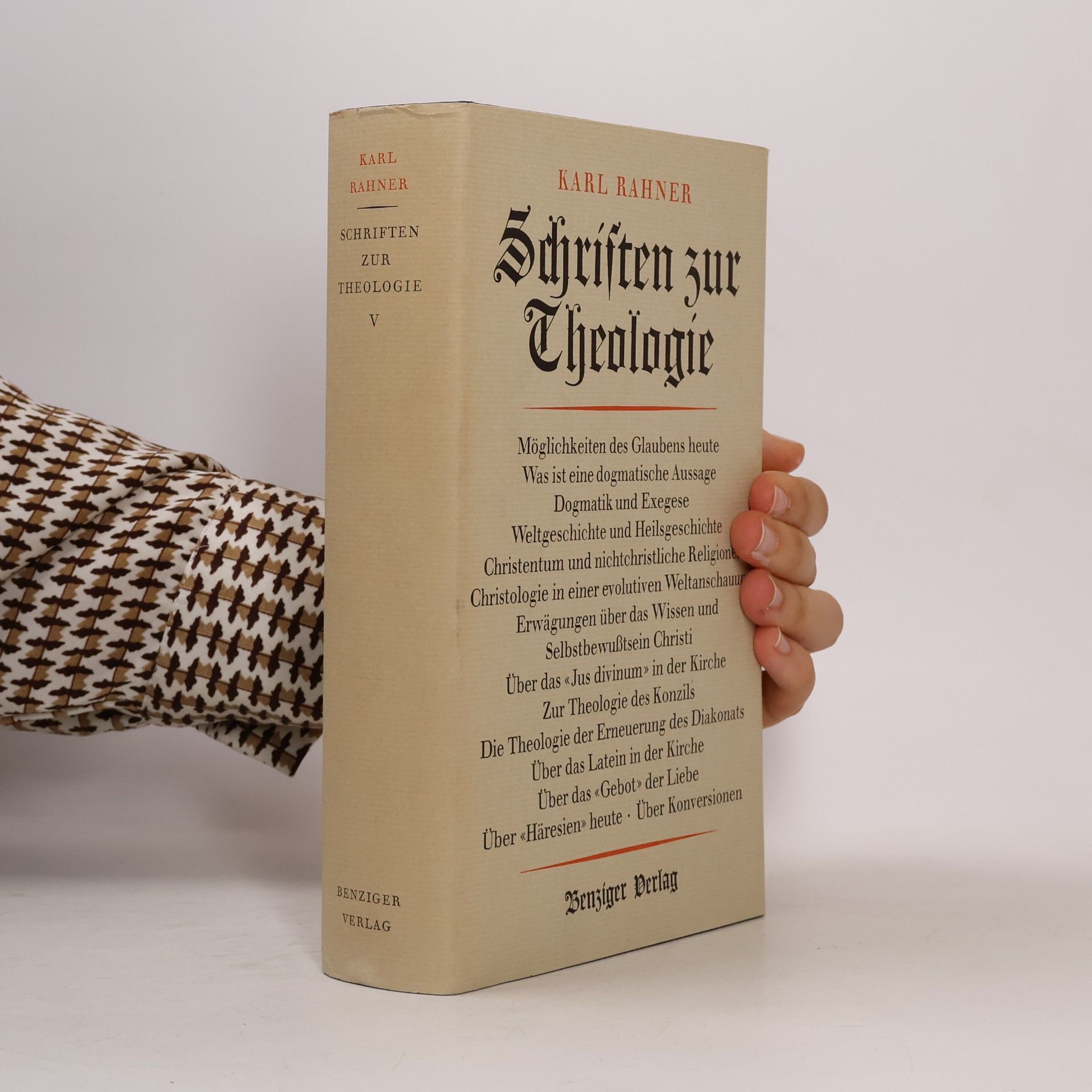 Karl Rahner Schriften zur Theologie V