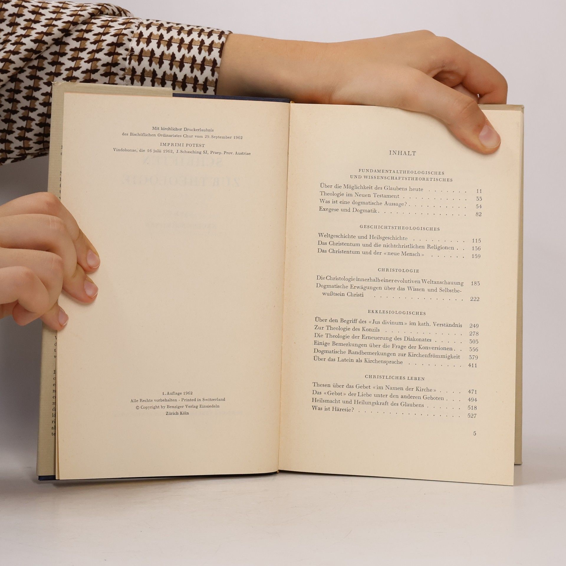Karl Rahner Schriften zur Theologie V