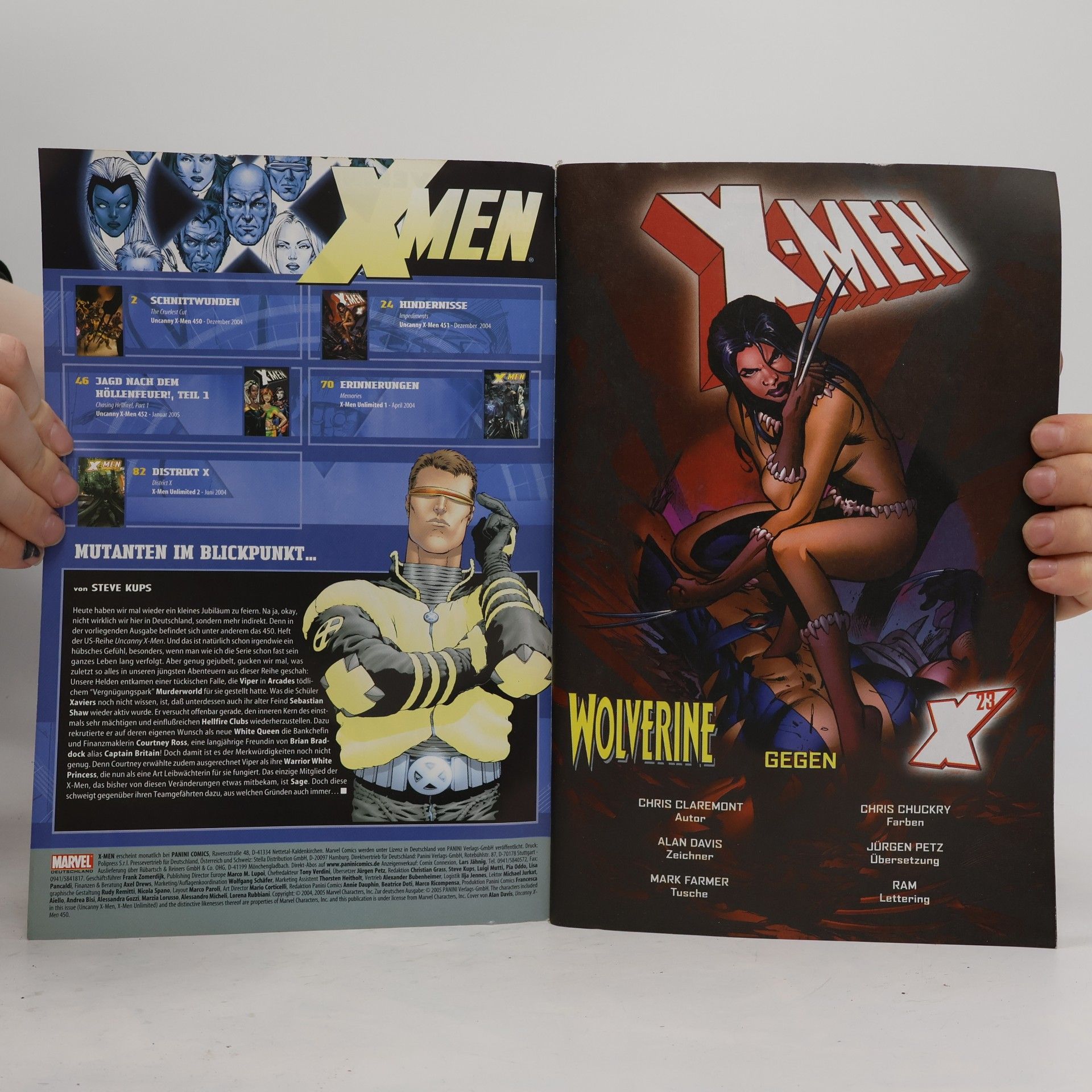 Autores varios X-Men 57. Sep 2005