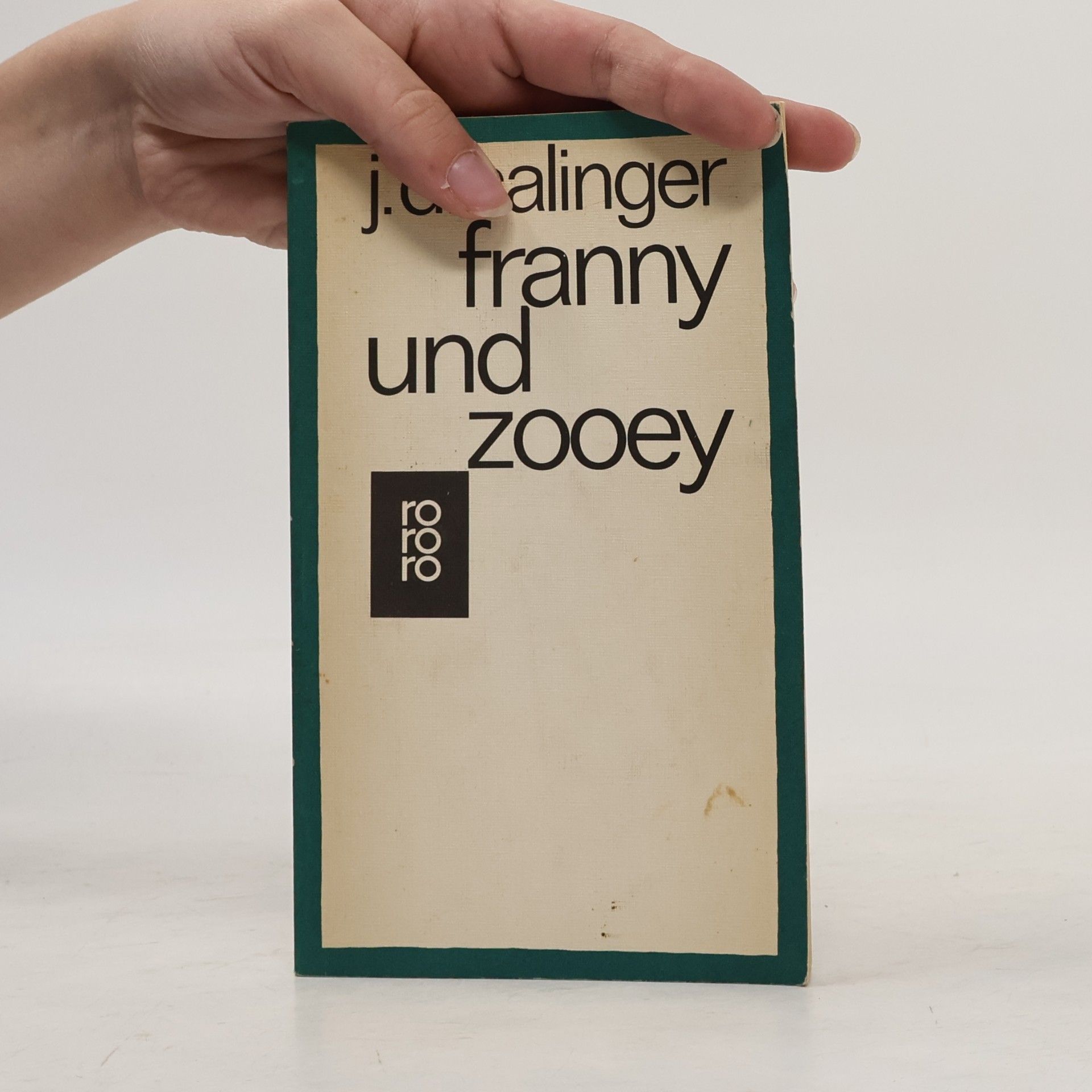 Jerome David Salinger Franny und Zooey