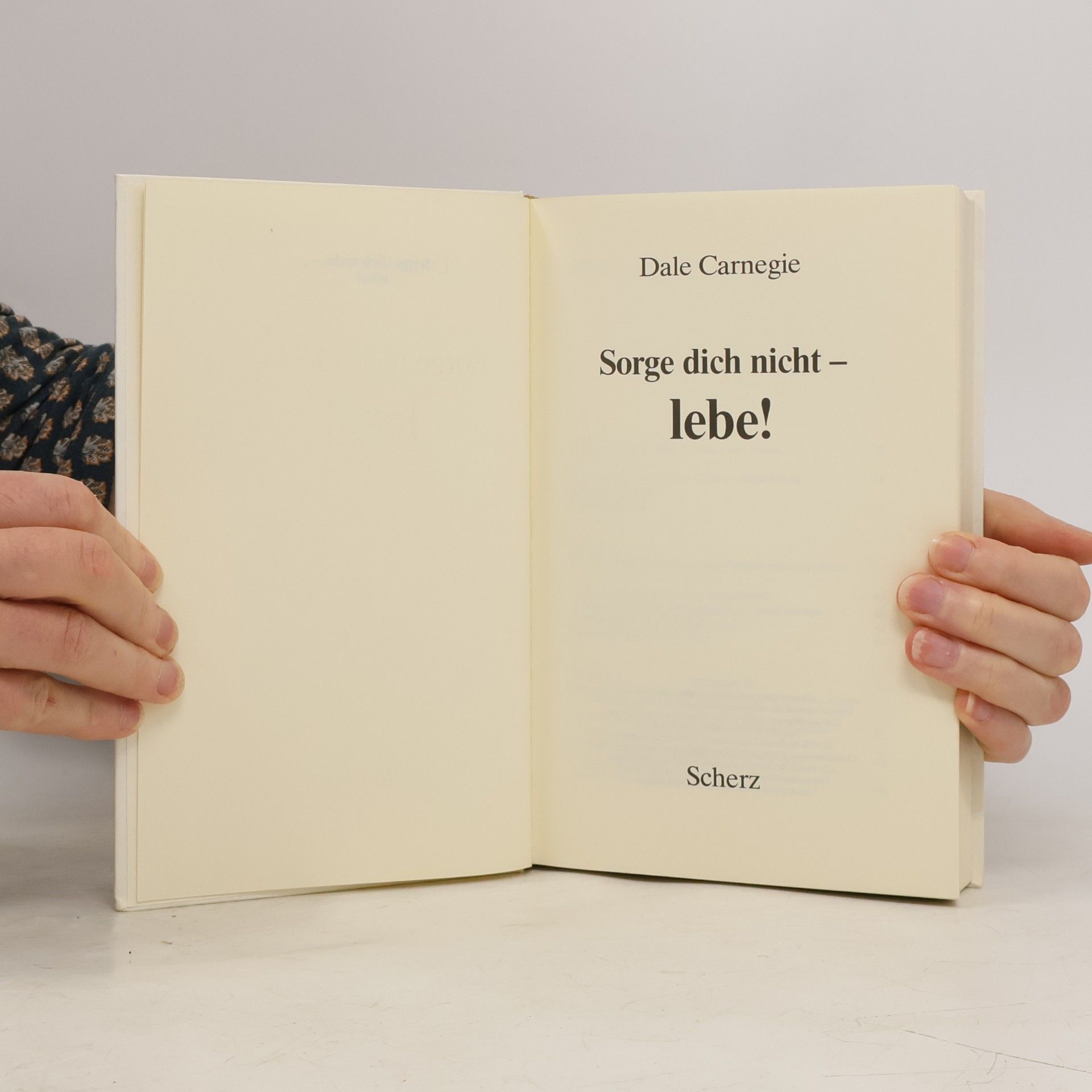 Dale Carnegie Sorge dich nicht - lebe!