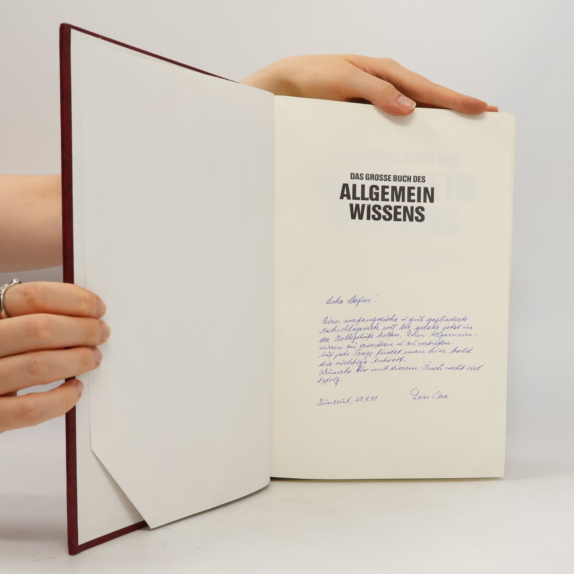Das große Buch des Allgemeinwissens