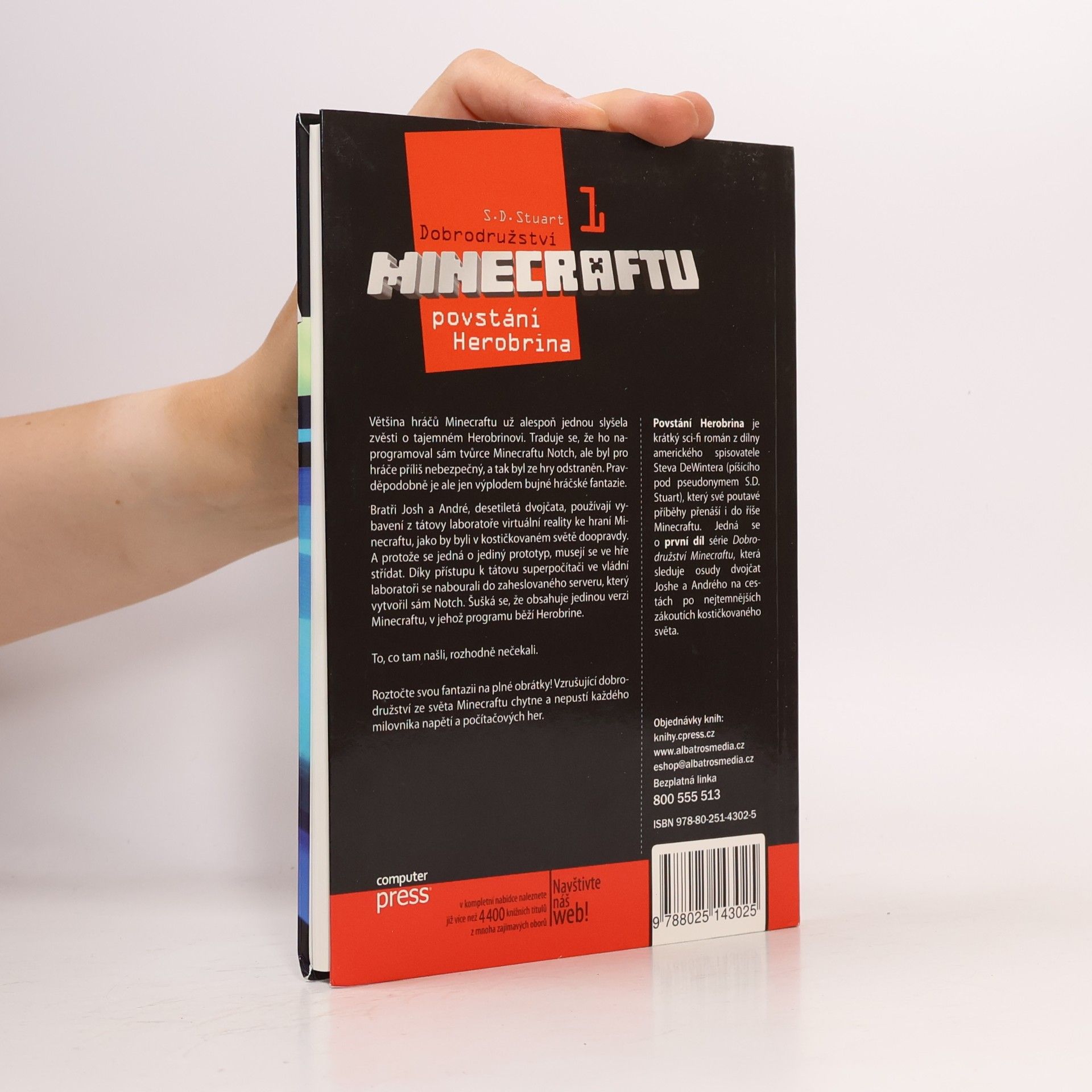 S. D. Stuart Dobrodružství Minecraftu I. Povstání Herobrina