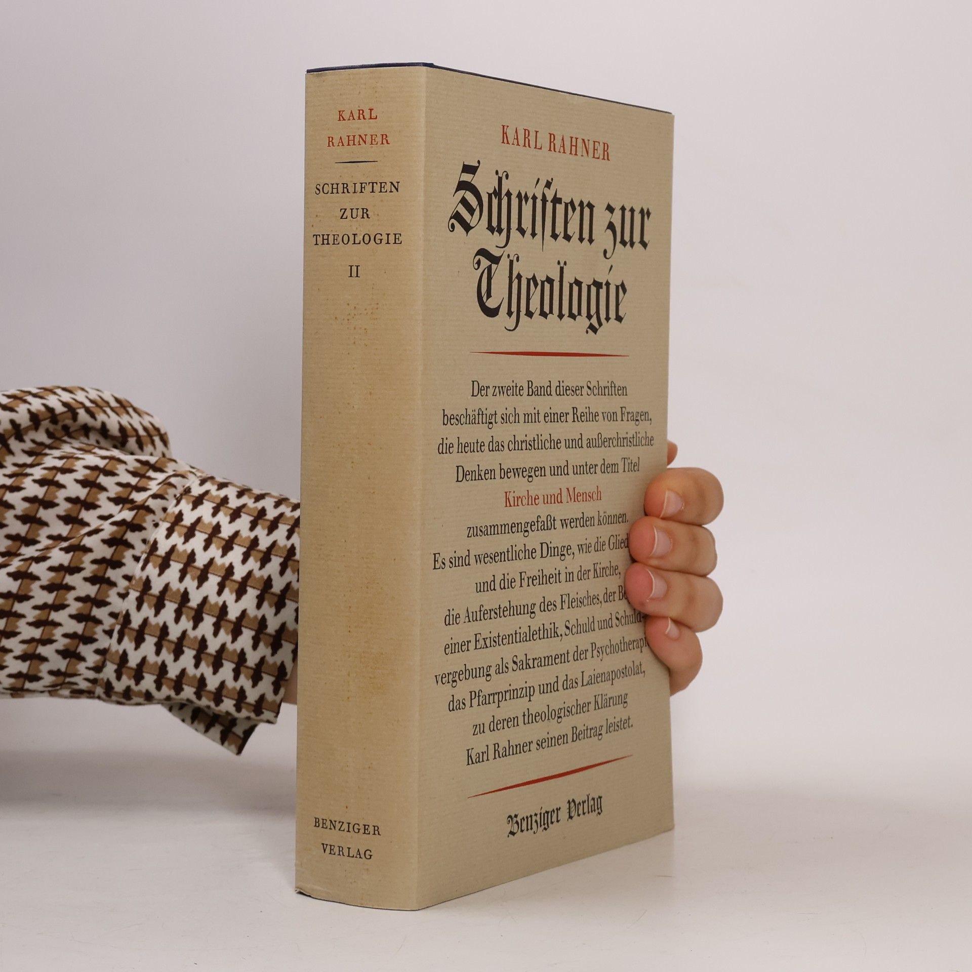 Karl Rahner Schriften zur Theologie II