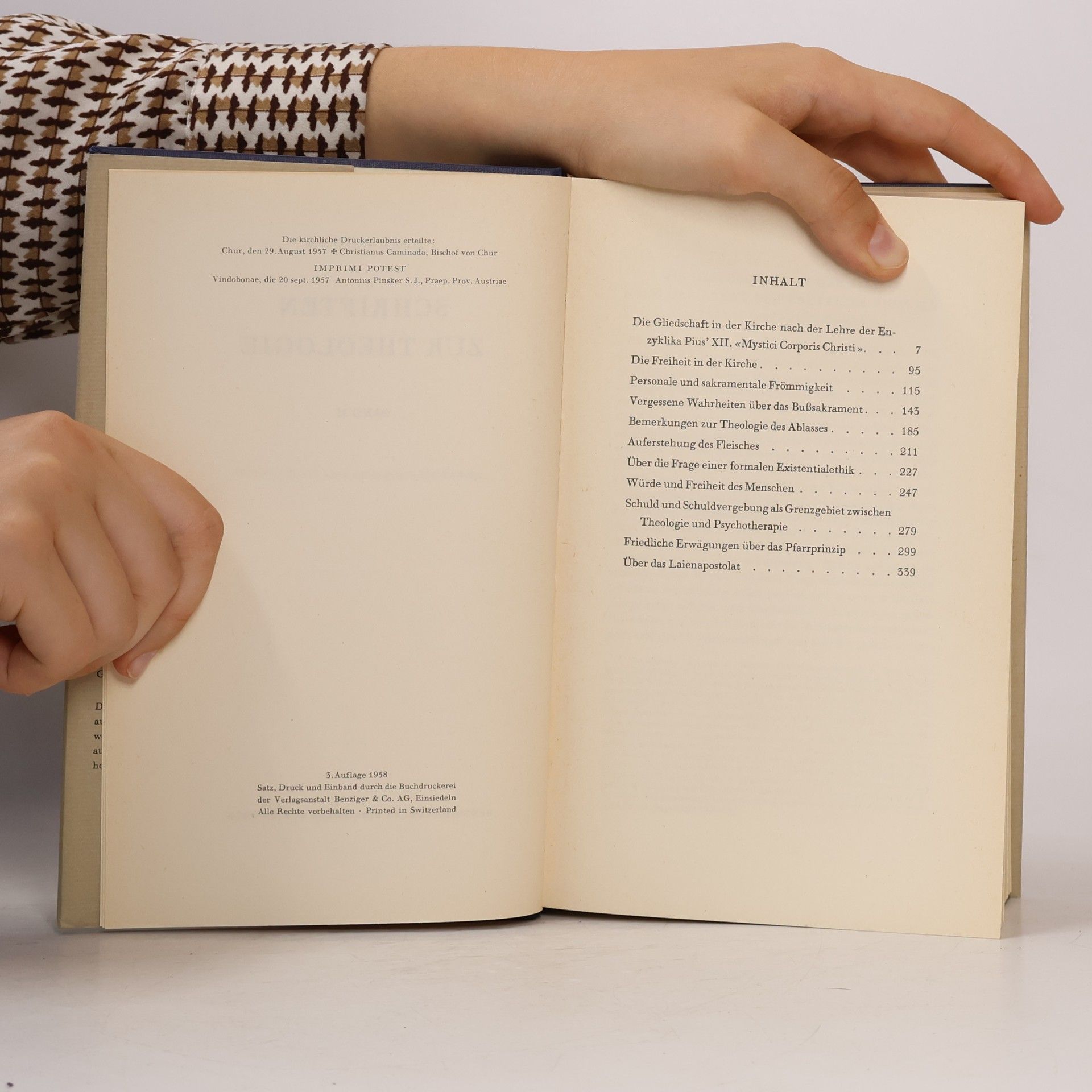 Karl Rahner Schriften zur Theologie II