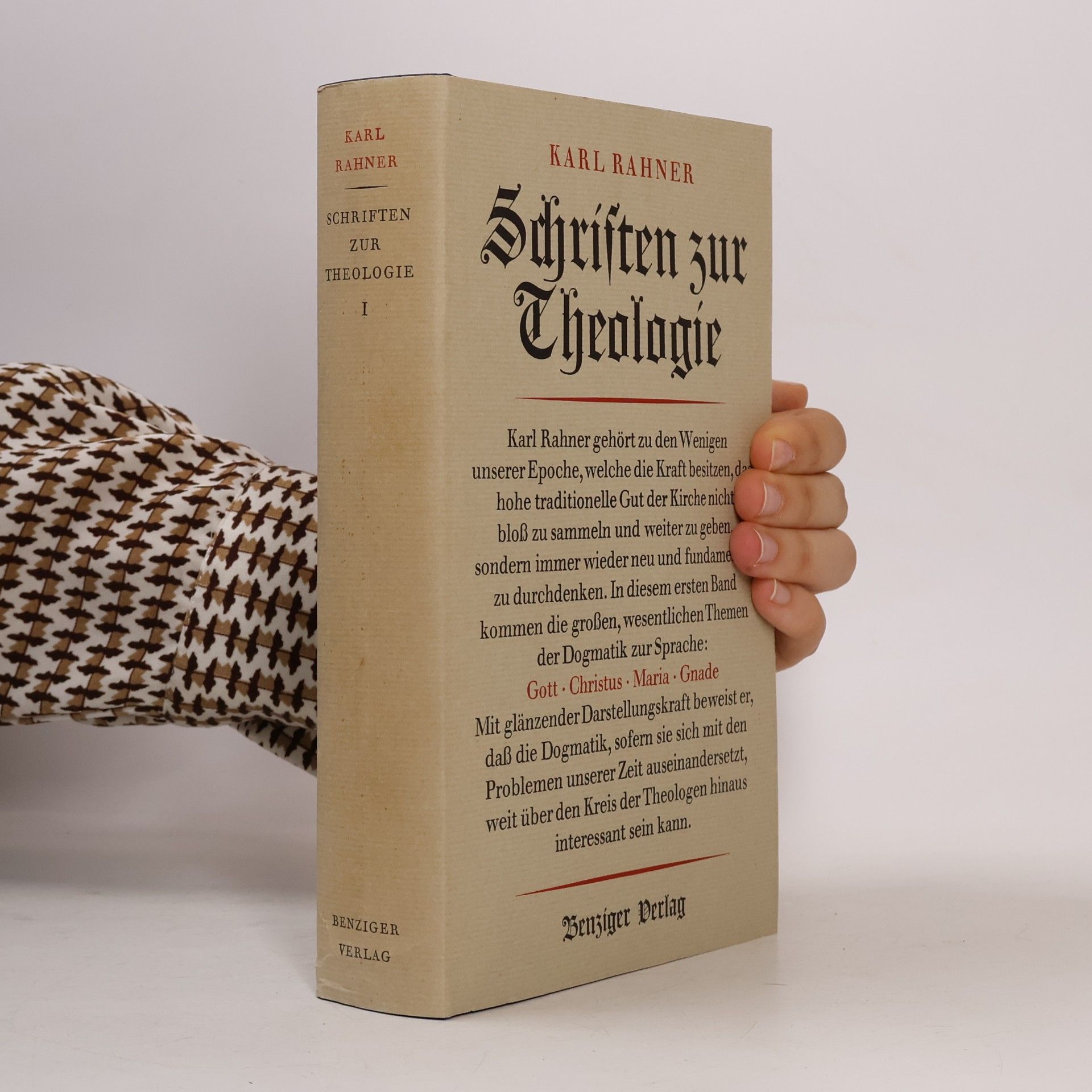 Karl Rahner Schriften zur Theologie I