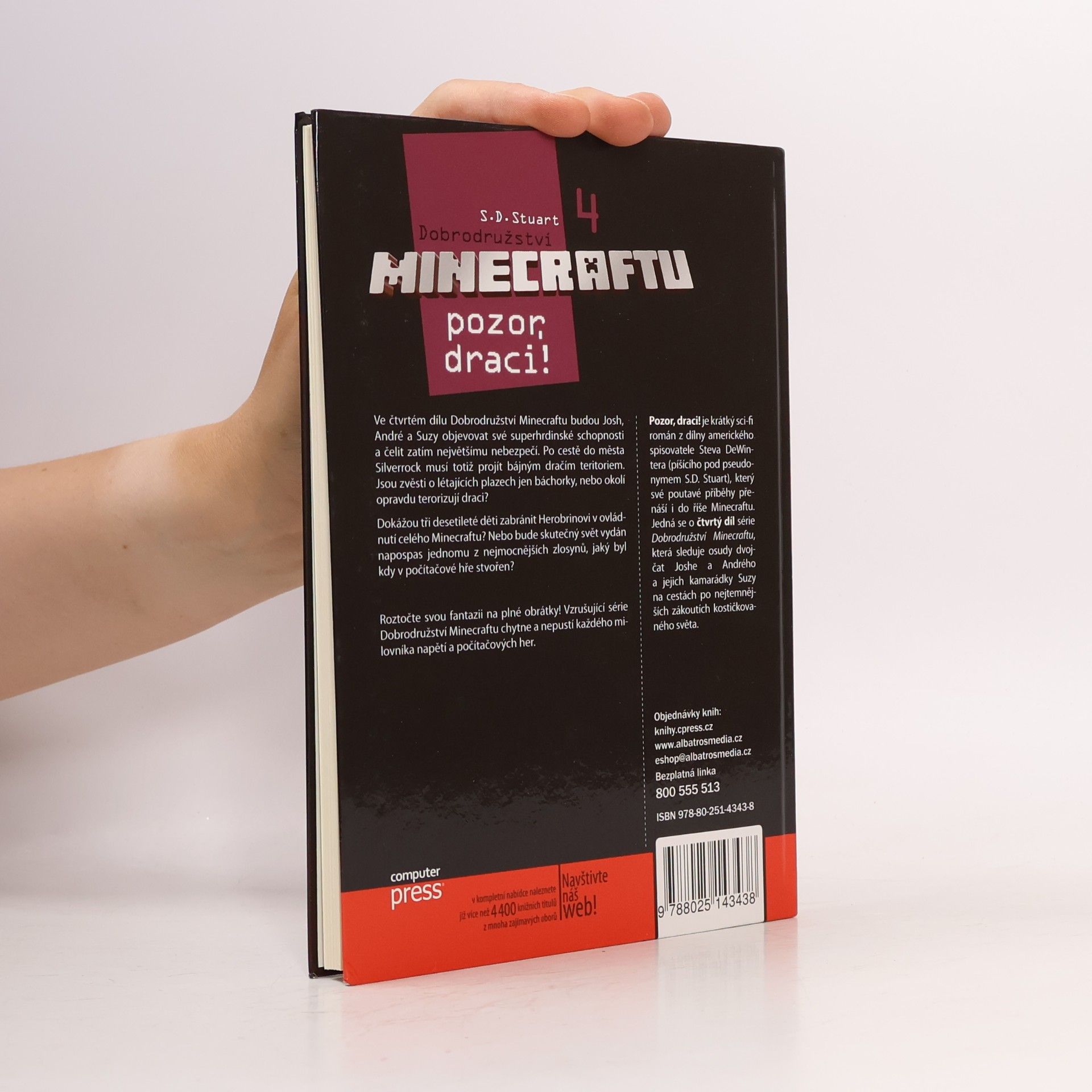 S. D. Stuart Dobrodružství Minecraftu 4. Pozor, draci!