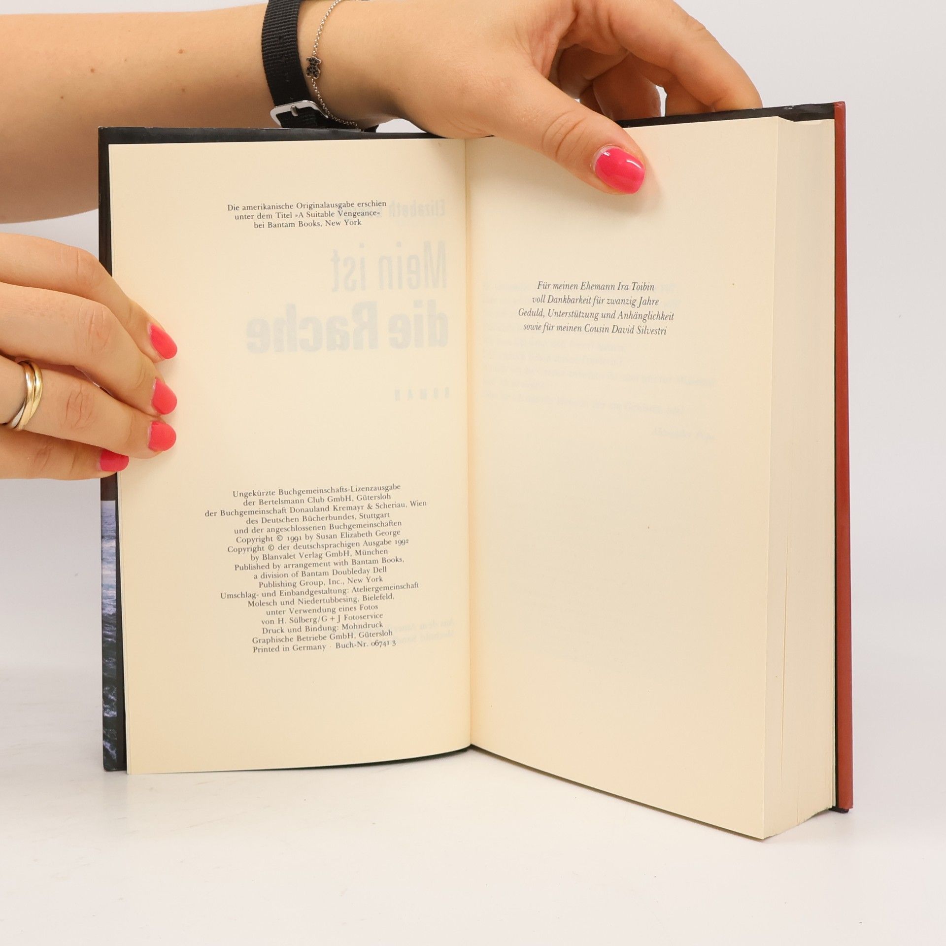 Elizabeth George Mein ist die Rache