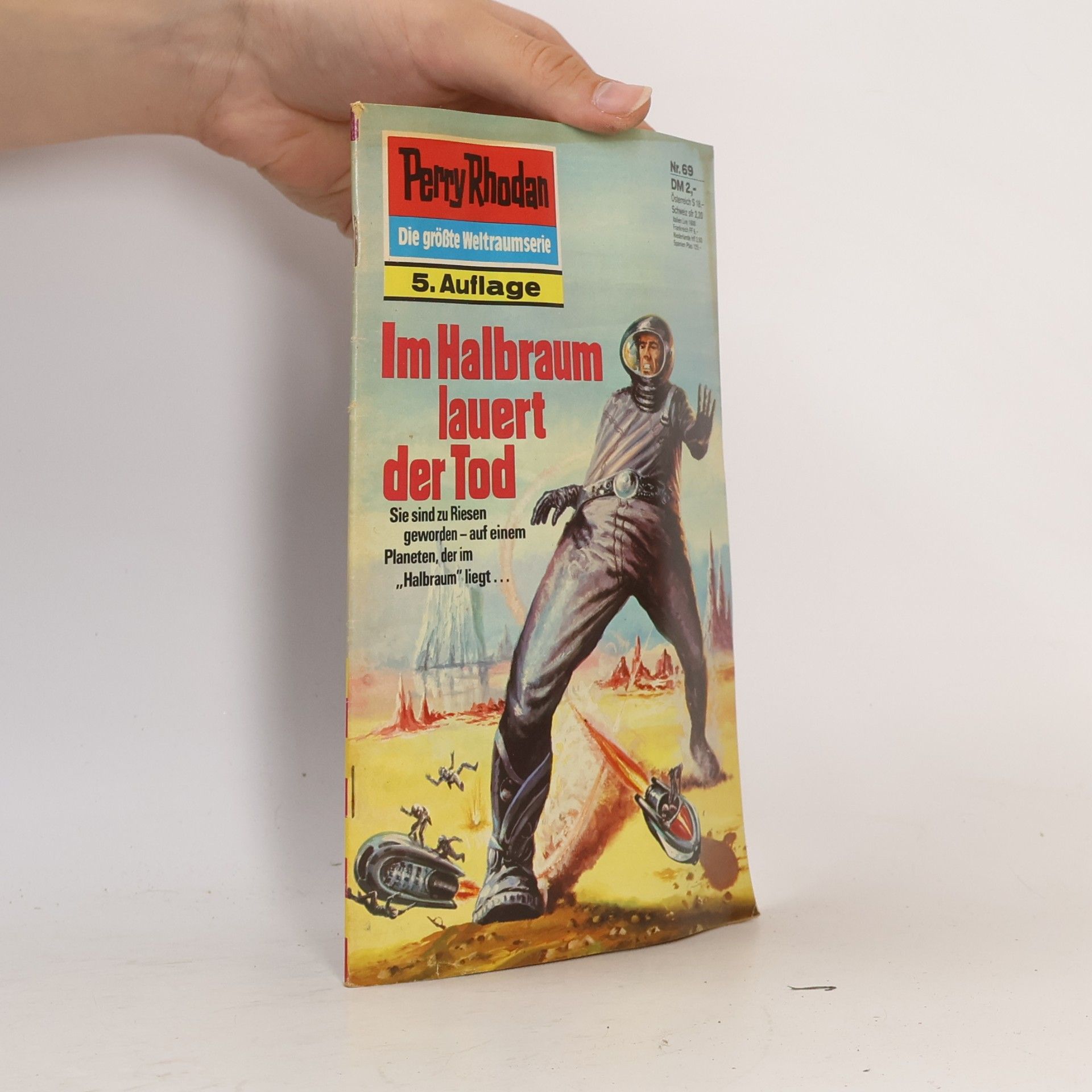 Kurt Mahr Perry Rhodan 69: Im Halbraum lauert der Tod
