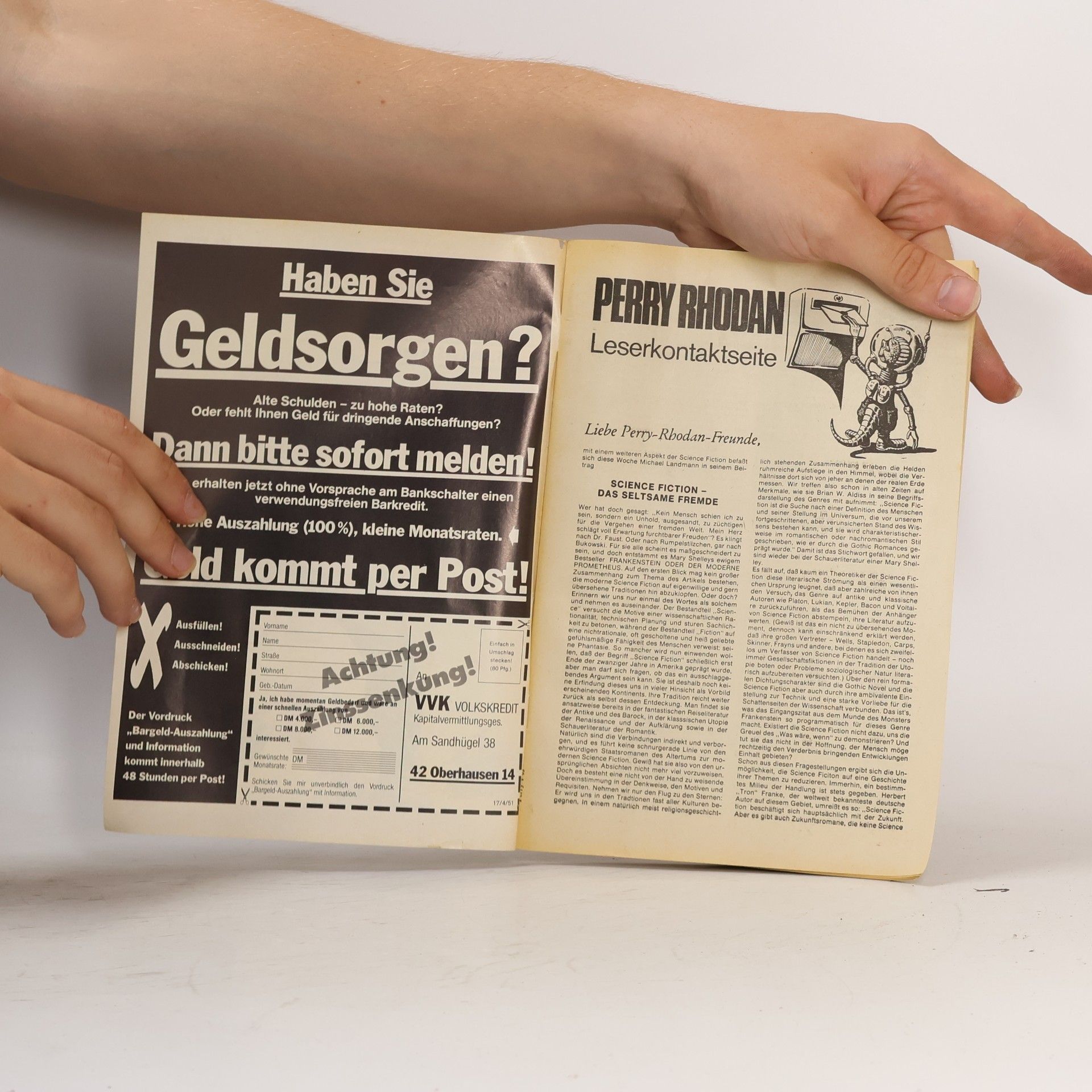 Kurt Mahr Perry Rhodan 69: Im Halbraum lauert der Tod
