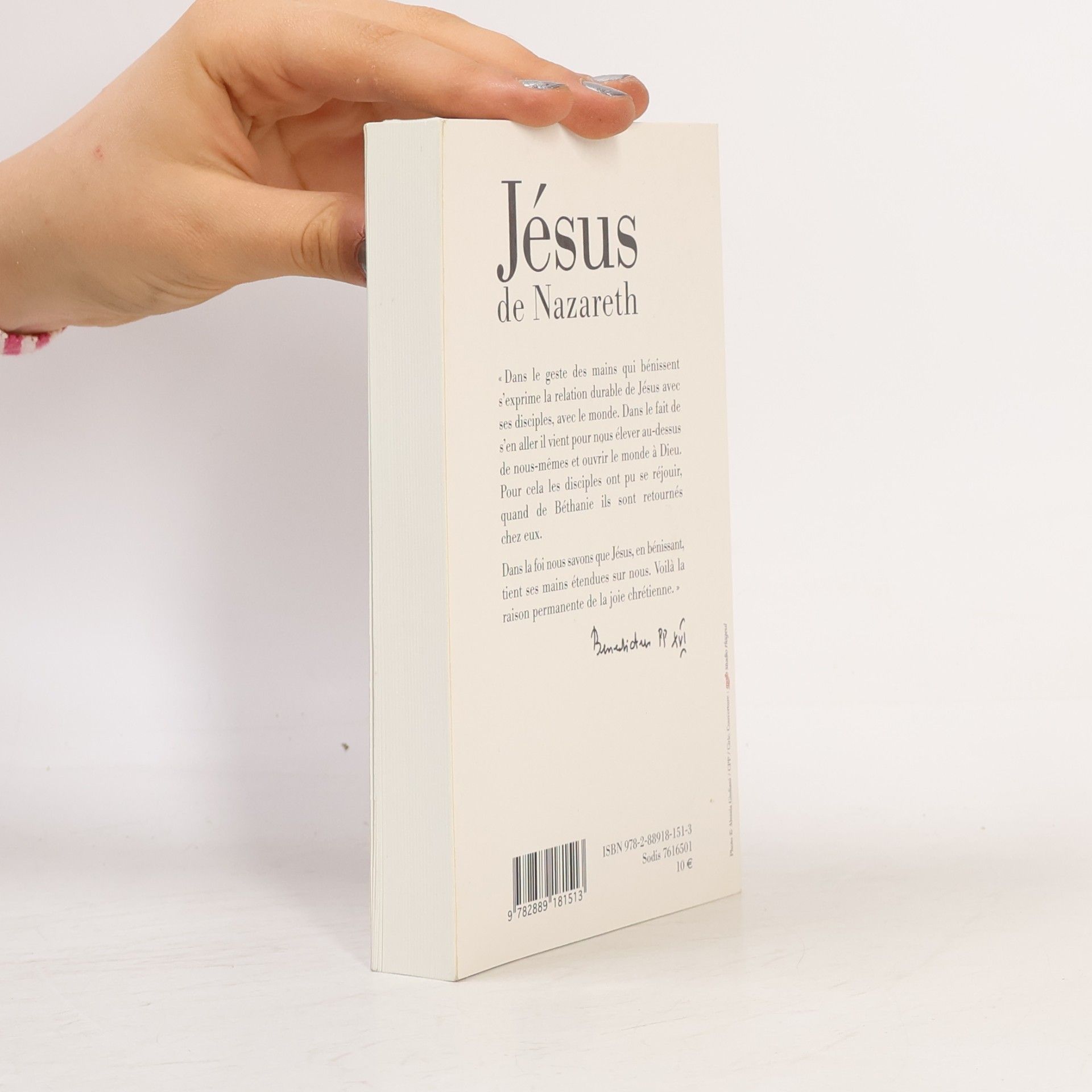 Joseph Ratzinger Jésus de Nazareth