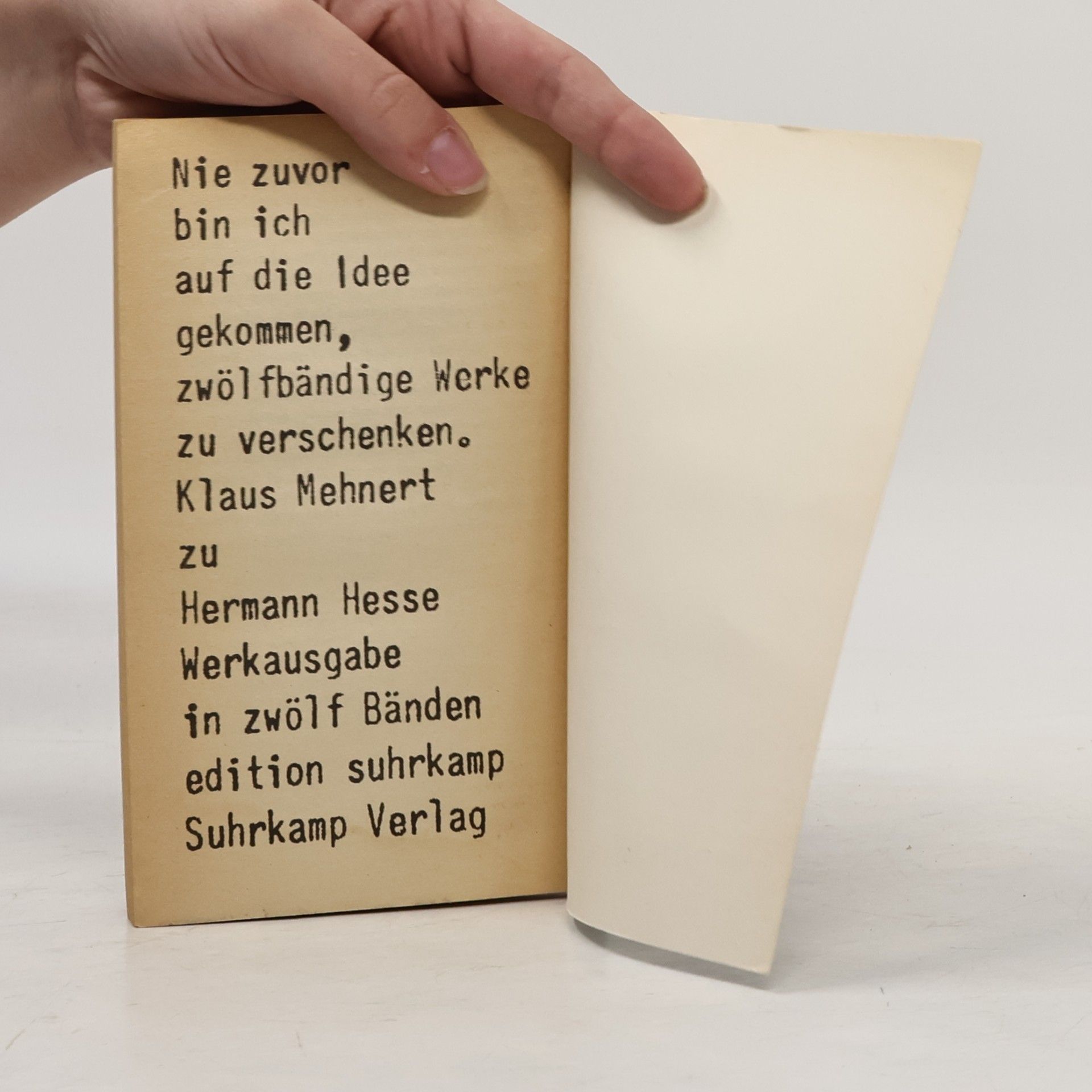 Hermann Hesse Schön ist die Jugend