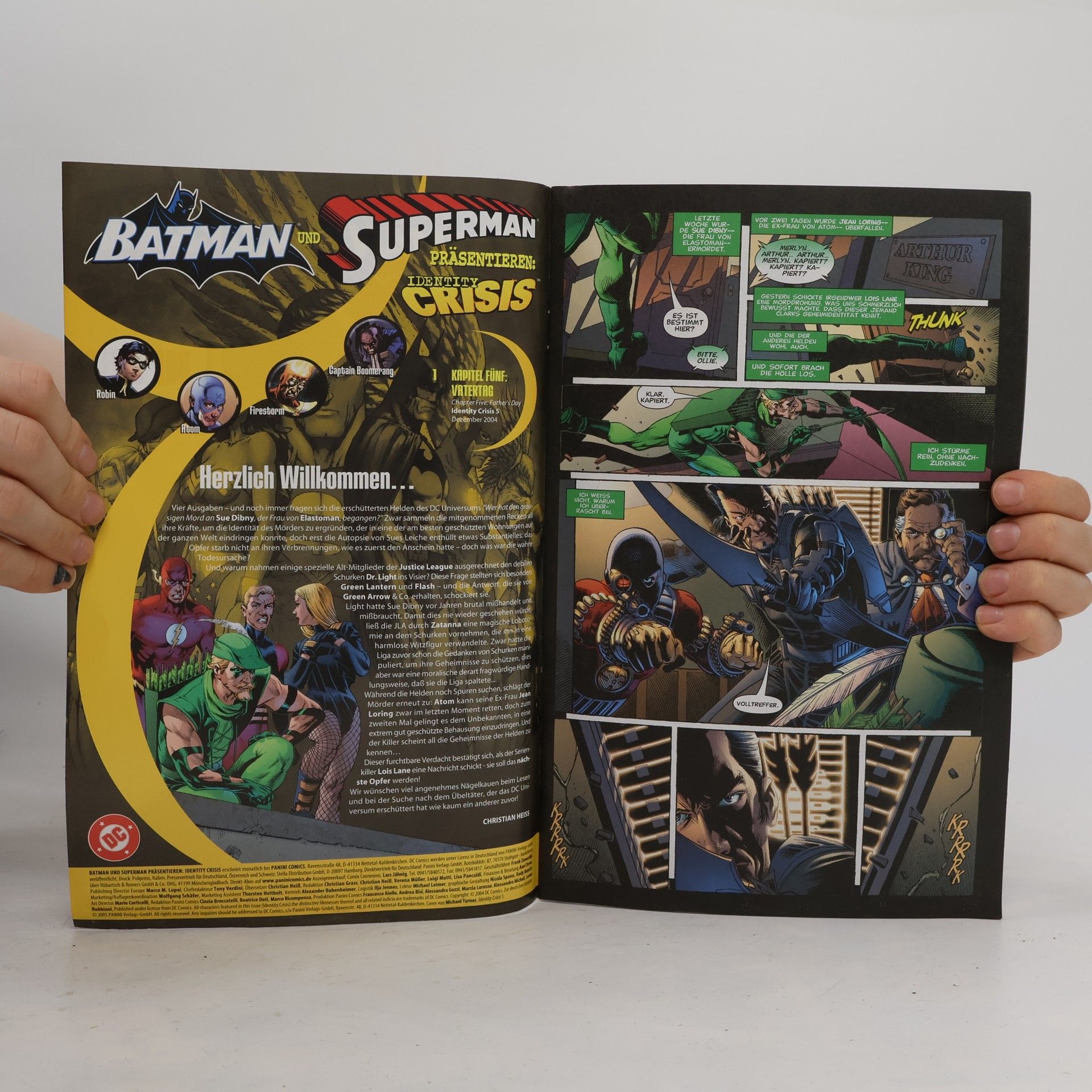 Brad Meltzer Batman und Superman 5 von 7