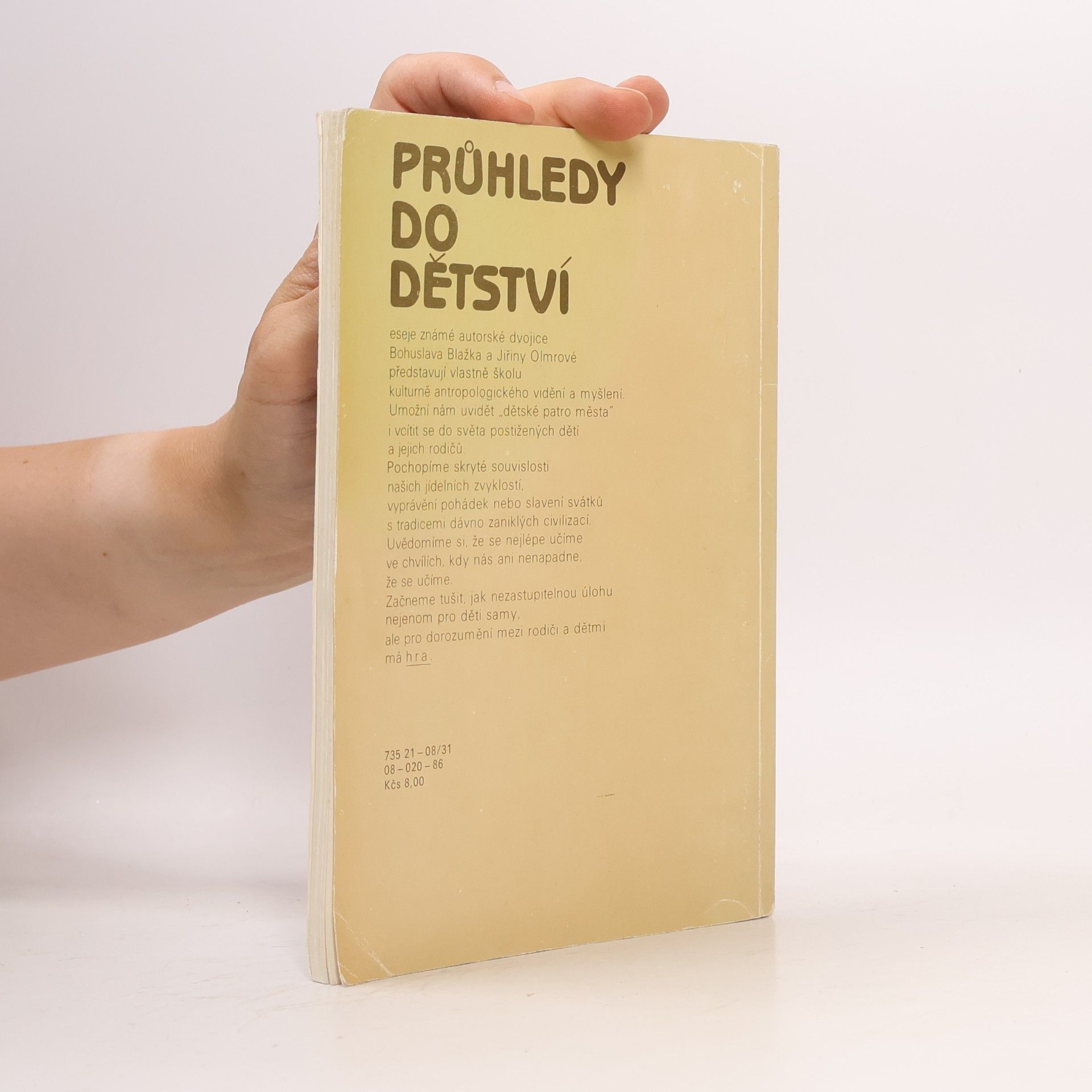 Bohuslav Blažek Průhledy do dětství