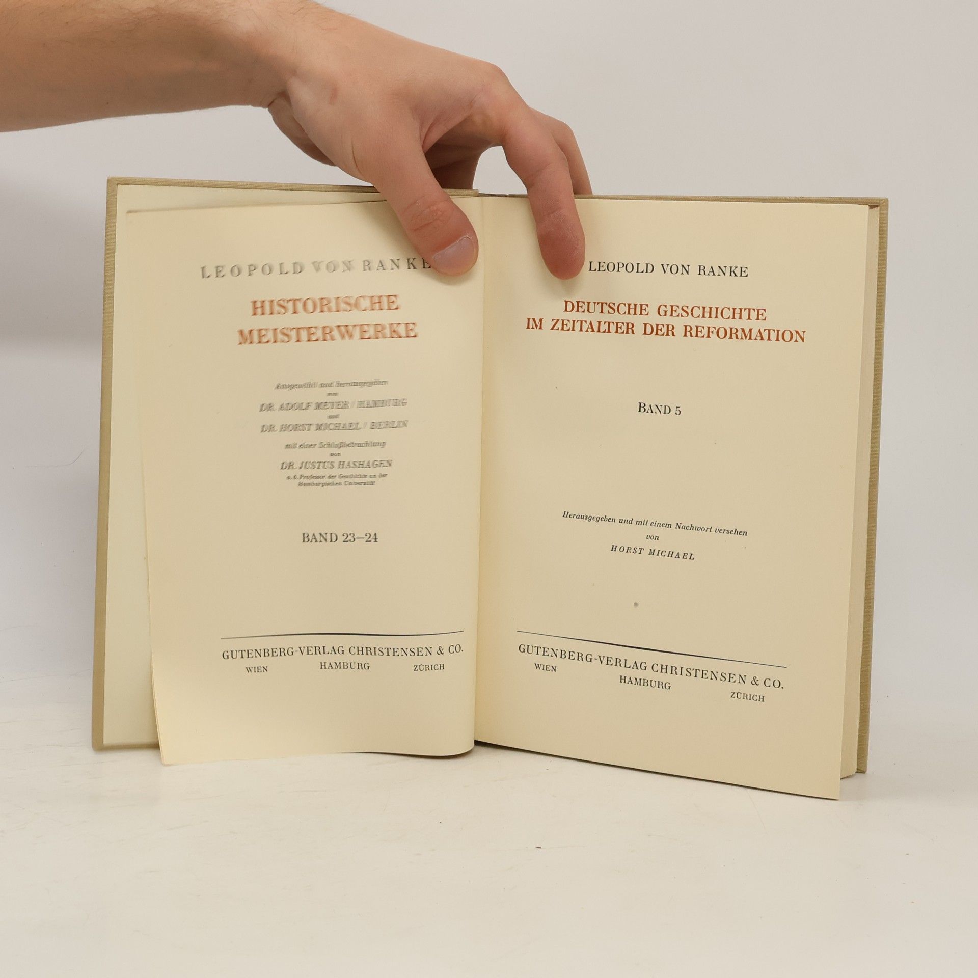 Leopold von Ranke Welt Geschichte 3