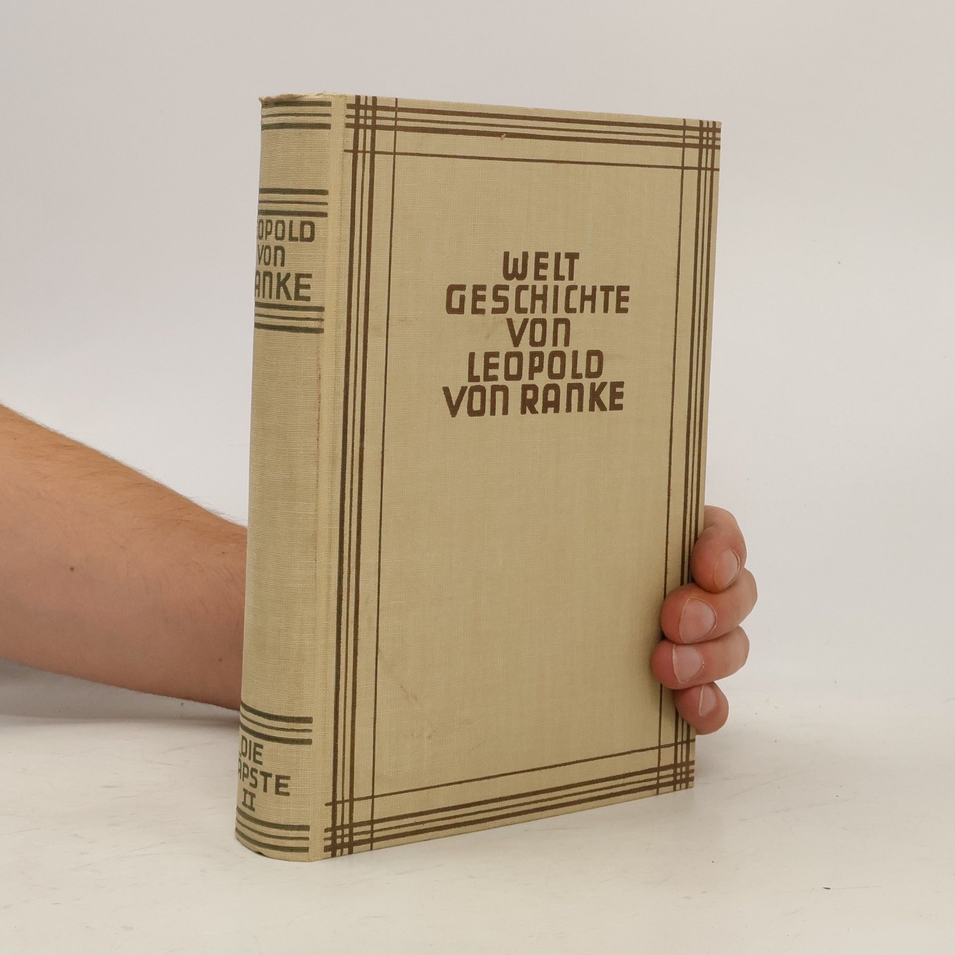 Leopold von Ranke Welt Gechichte von Leopold von Ranke Band 17-18