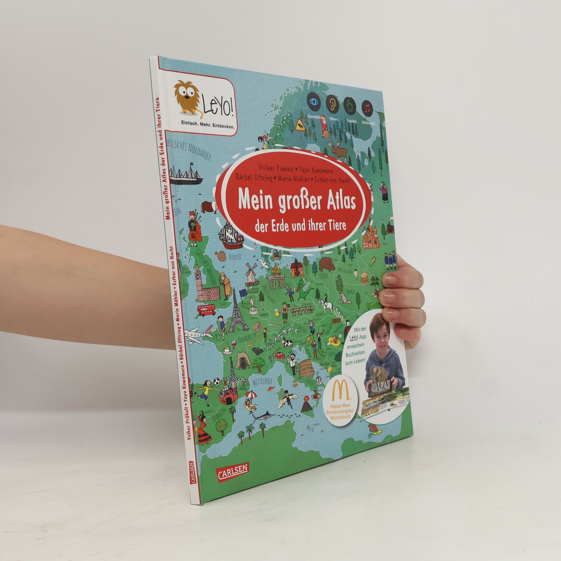 Autorenkollektiv Mein großer Atlas der Erde und ihrer Tiere
