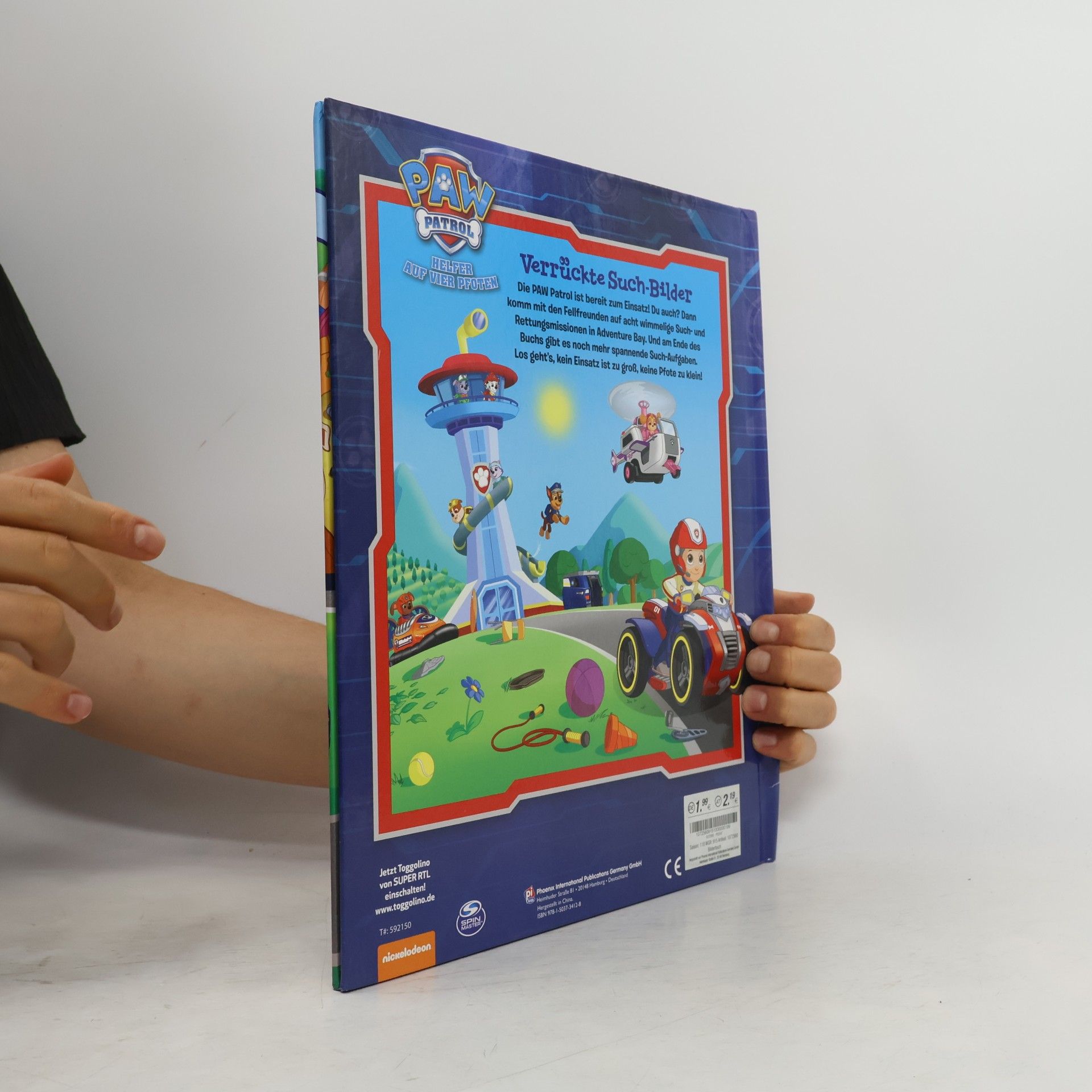 Fabrizio Petrossi PAW Patrol, Helfer auf vier Pfoten - verrückte Such-Bilder